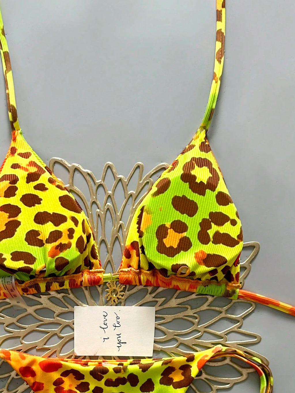 2025 Women's Sexy Leopard Print Bikini 2-Piece Swimwear Vacation