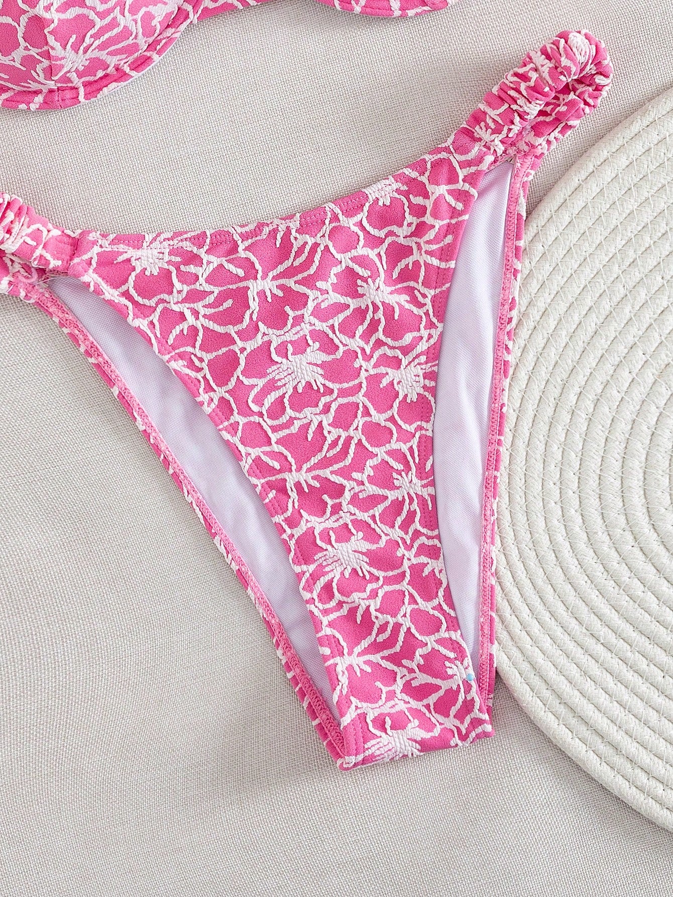 Swim Mod 2pcs/Set Women Springbreak Beach Wear Summer Outfits, Solid