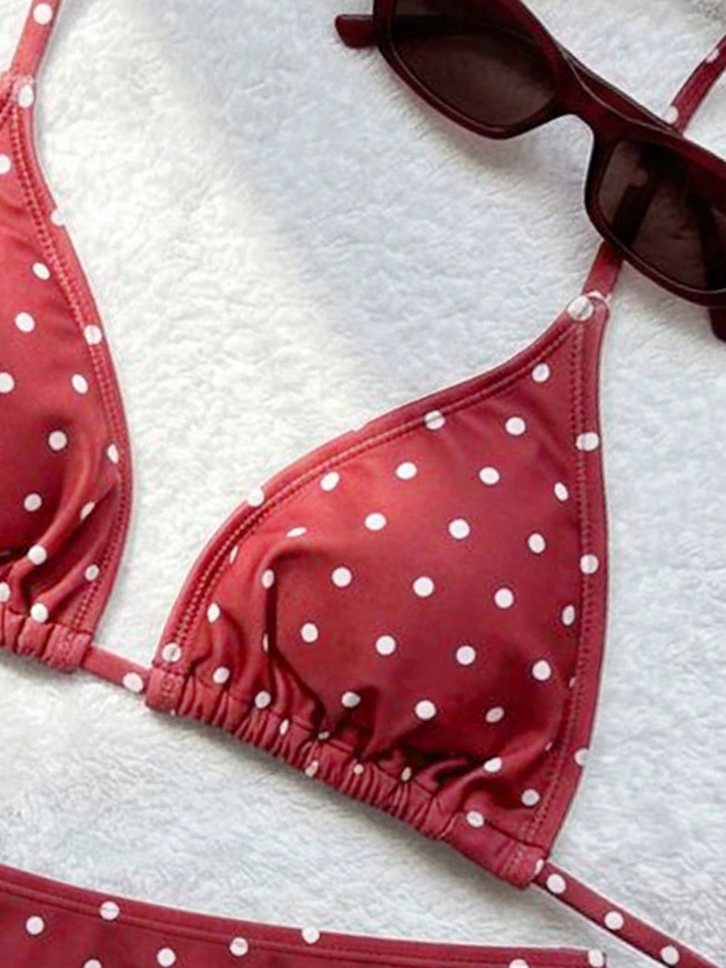 Breezaya Summer Beach Women's Halter Neck Tie Bikini Set