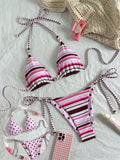 Swim Mod 2026 New Spring/Summer Women 2pcs Swimwear Set, Random