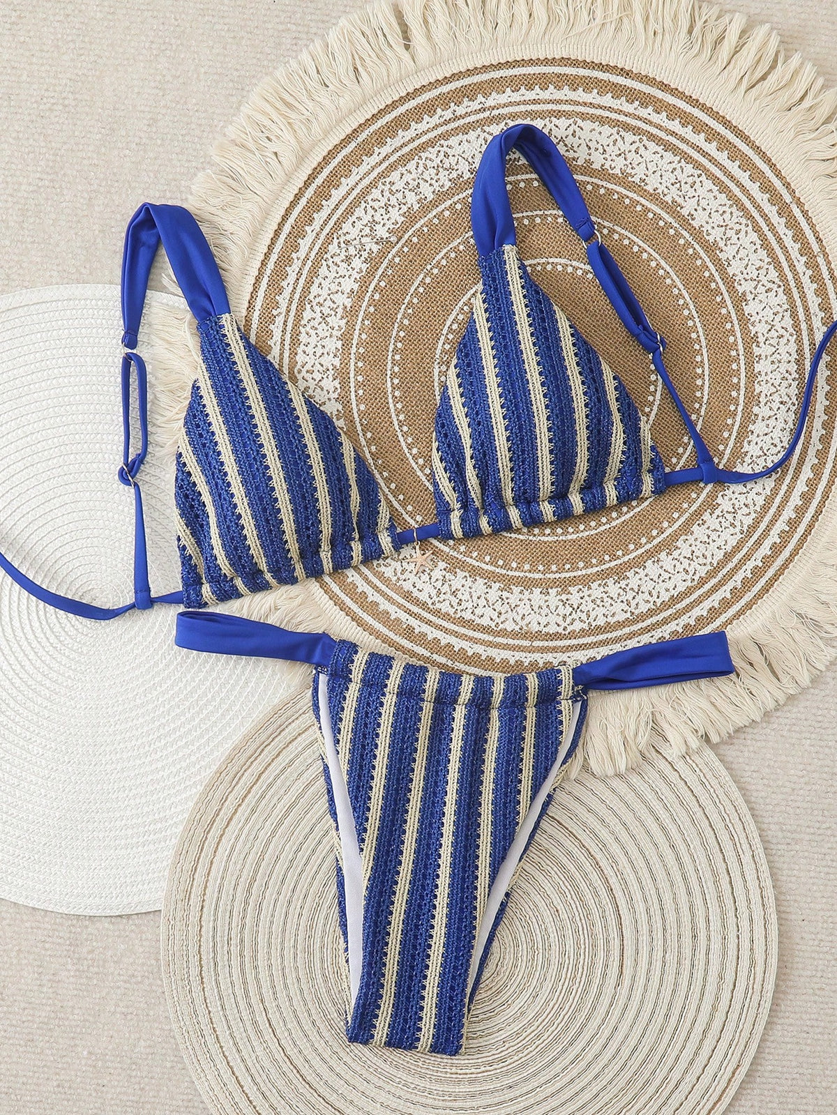 Swim MOD 2pcs Spring/Summer Vacation Random Print Cherry Accessory