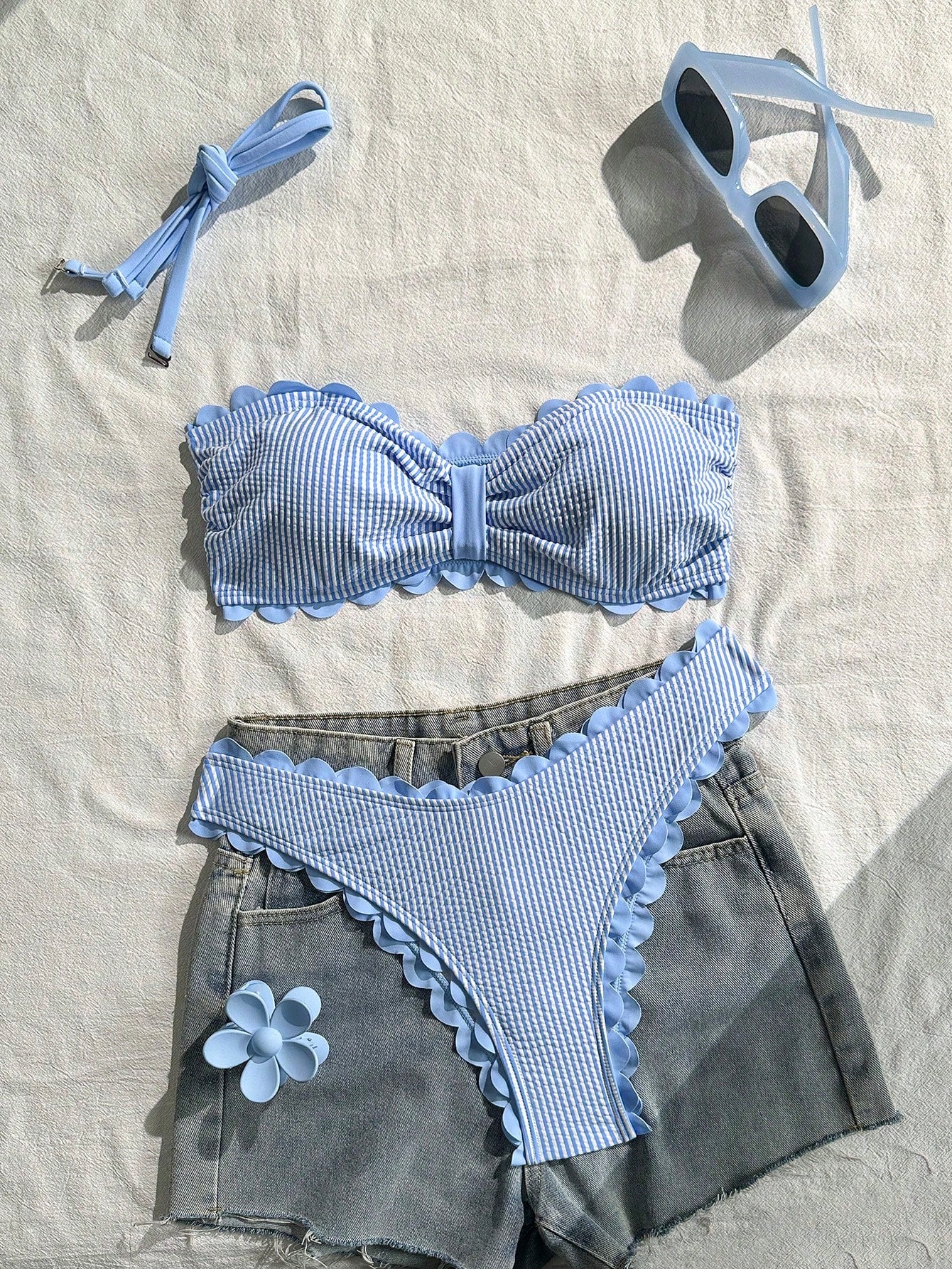 Swim Vcay 2026 New Spring/Summer Women 2 Pieces Swimwear, Elegant
