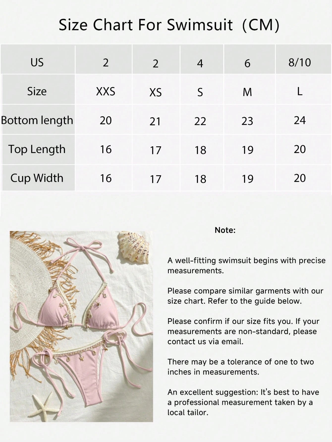 Bikinx Women Solid Color Stitching Ribbon Shell Decoration Triangle