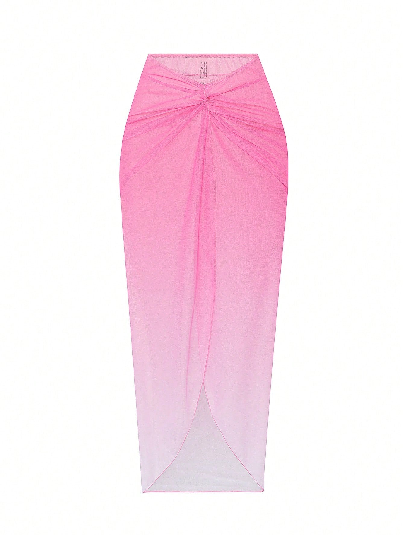 Swim Oasis Women's Twist Gradient Chiffon Cover Up Dress, Suitable For Summer Vacation