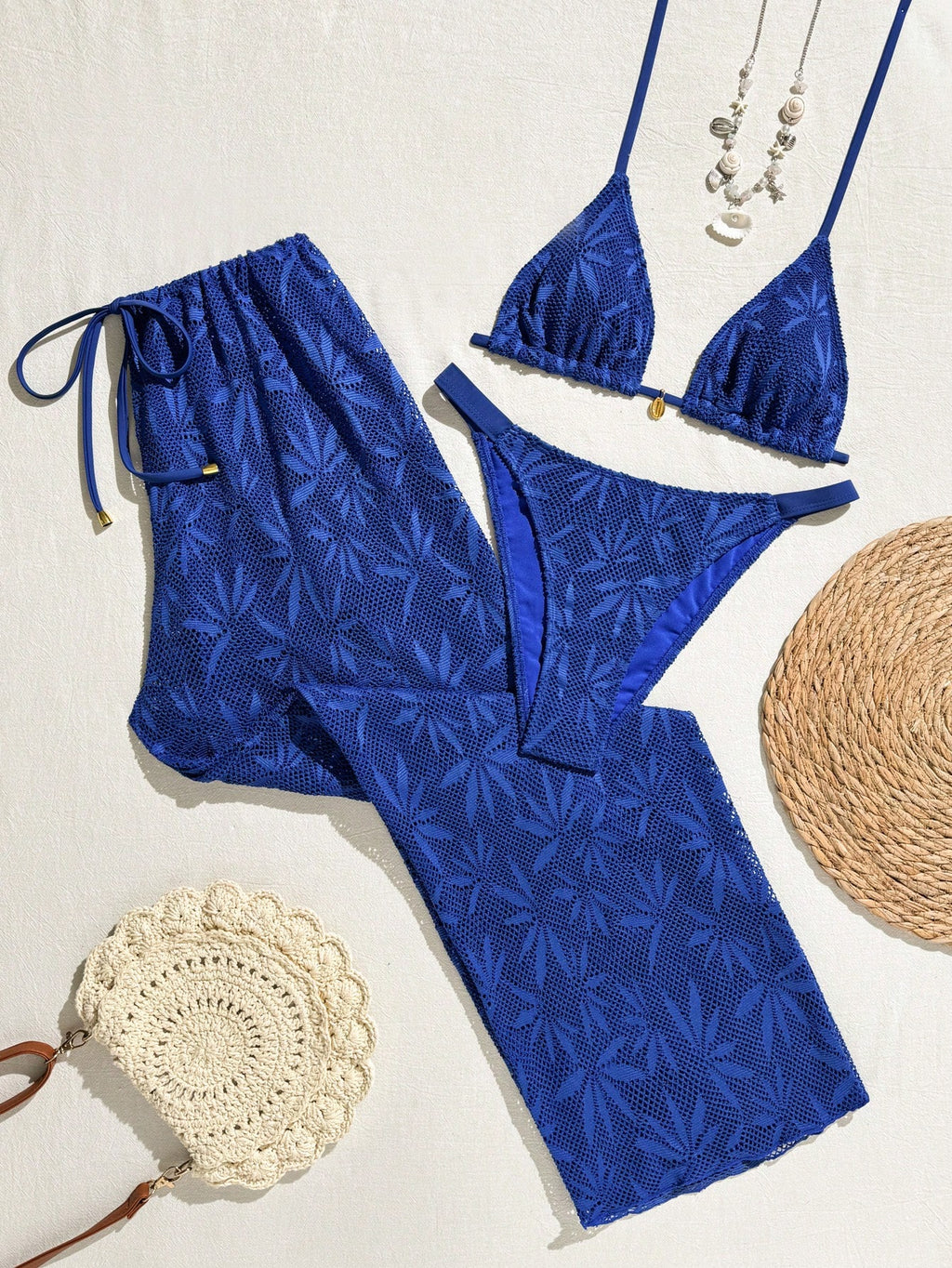 Swim Vcay 2026 New Spring/Summer 3 PiecesWomen Swimwear Set, Swimwear, Swim Shor