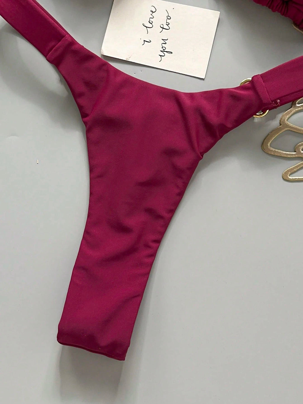 Women's Halter Tie Bikini Set, High Elasticity Sexy Bohemian Style