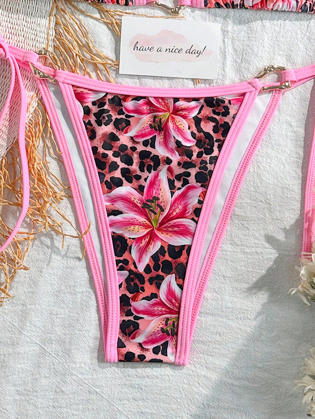 2026 New Fashion Sexy Women's Beach Vacation Bikini Swimsuit 2 Pieces