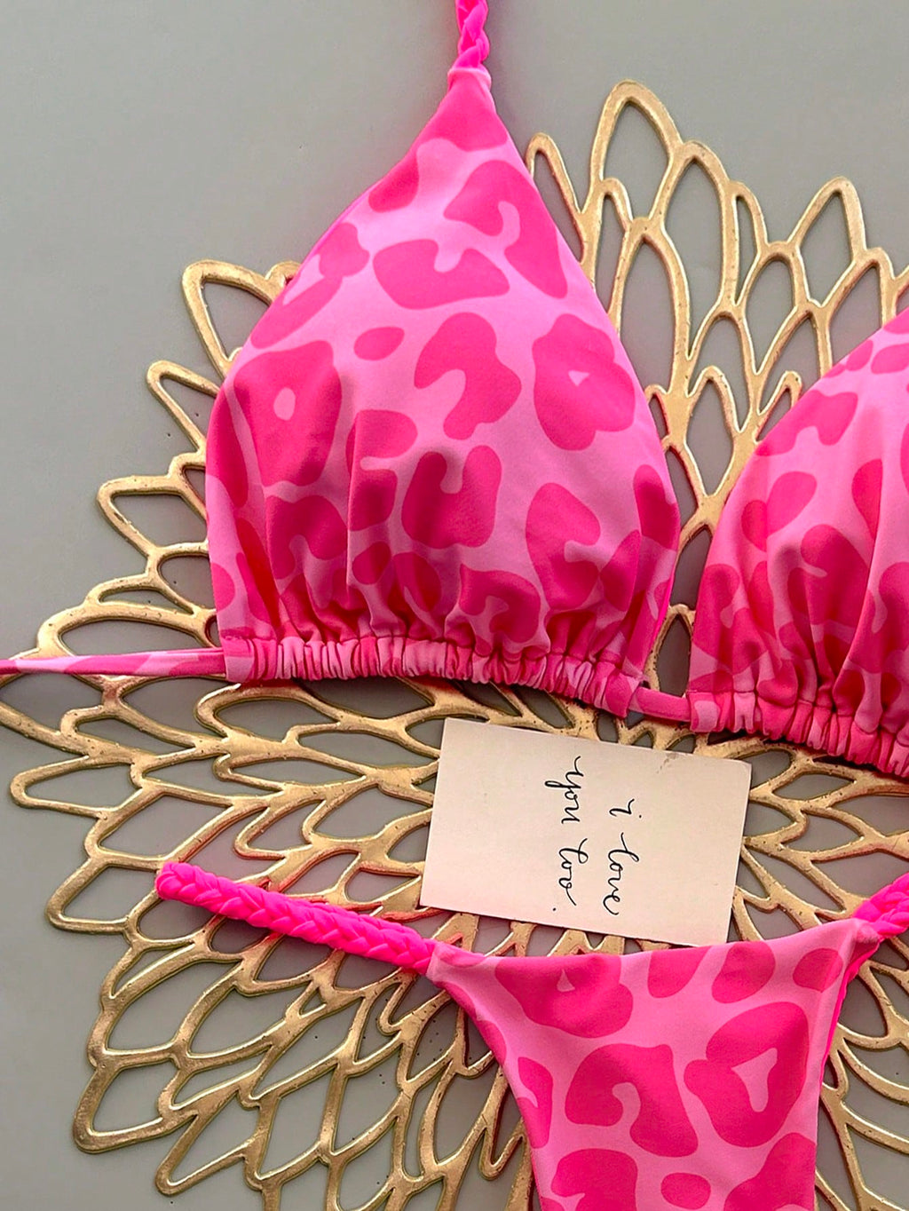 Geometric & Tropical Floral Print Casual Cute Elegant Sexy Bohemian