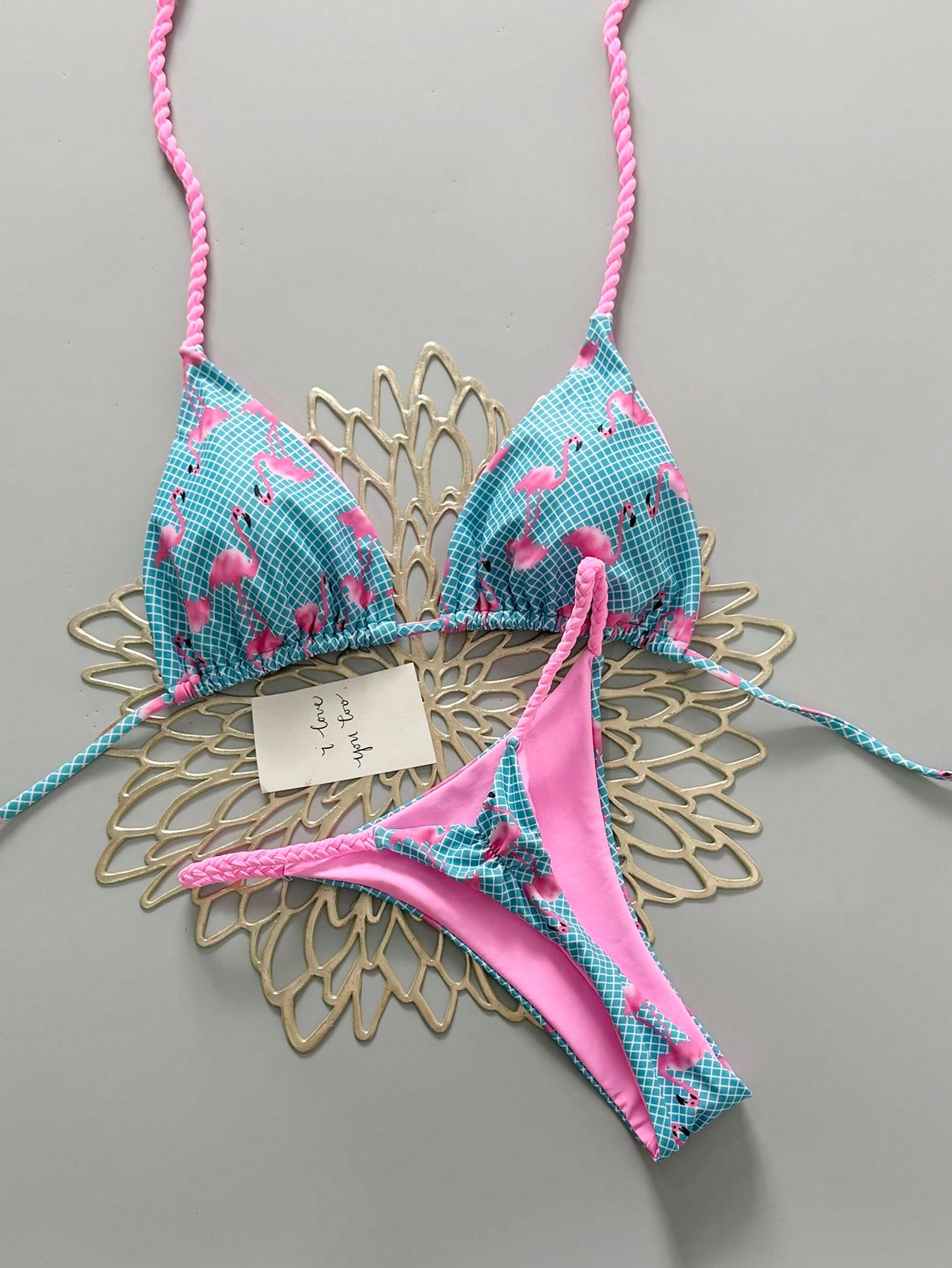 Geometric & Tropical Floral Print Casual Cute Elegant Sexy Bohemian