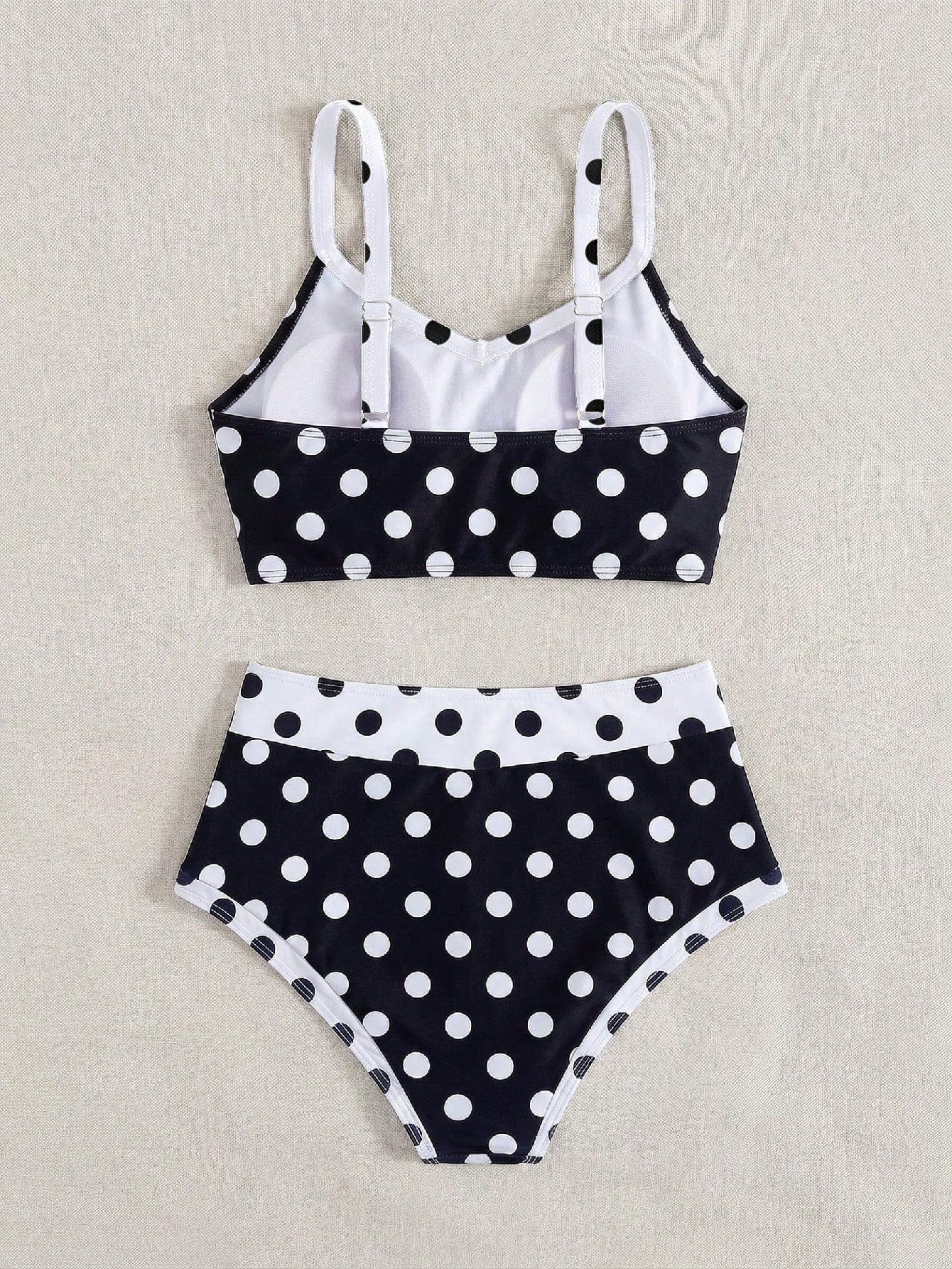 Swim Lushoire 2pcs/Set New Colorful Bowknot Backless Off Shoulder