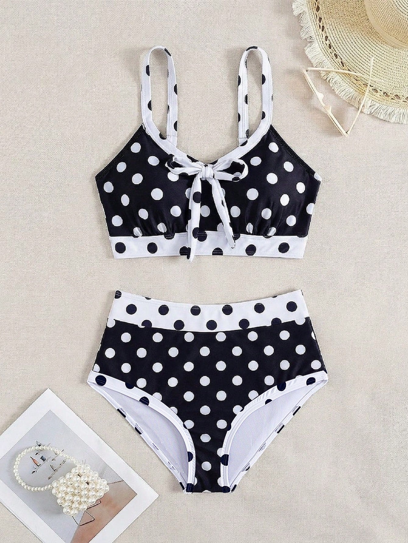 Swim Lushoire 2pcs/Set New Colorful Bowknot Backless Off Shoulder