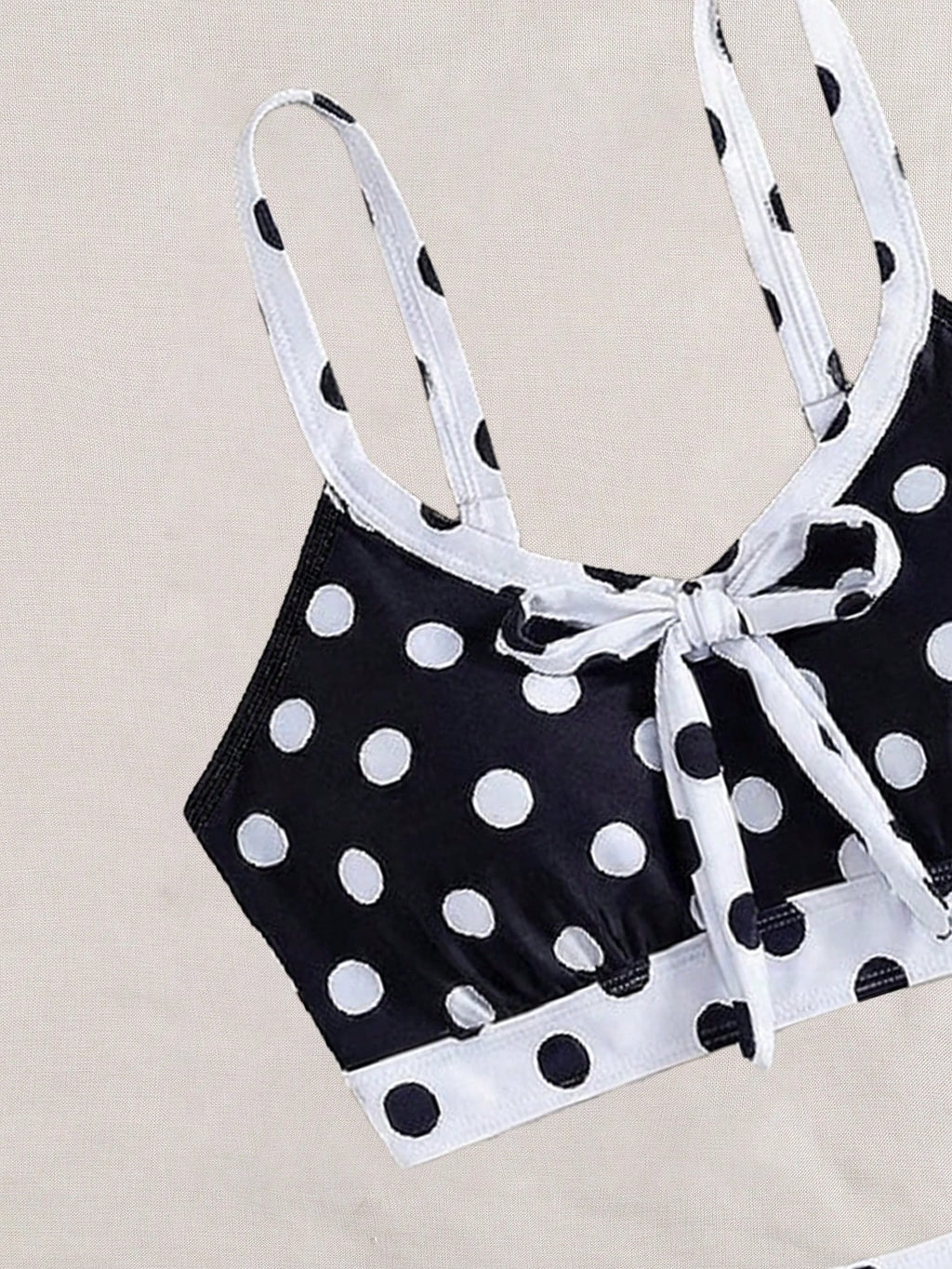 Swim Lushoire 2pcs/Set New Colorful Bowknot Backless Off Shoulder