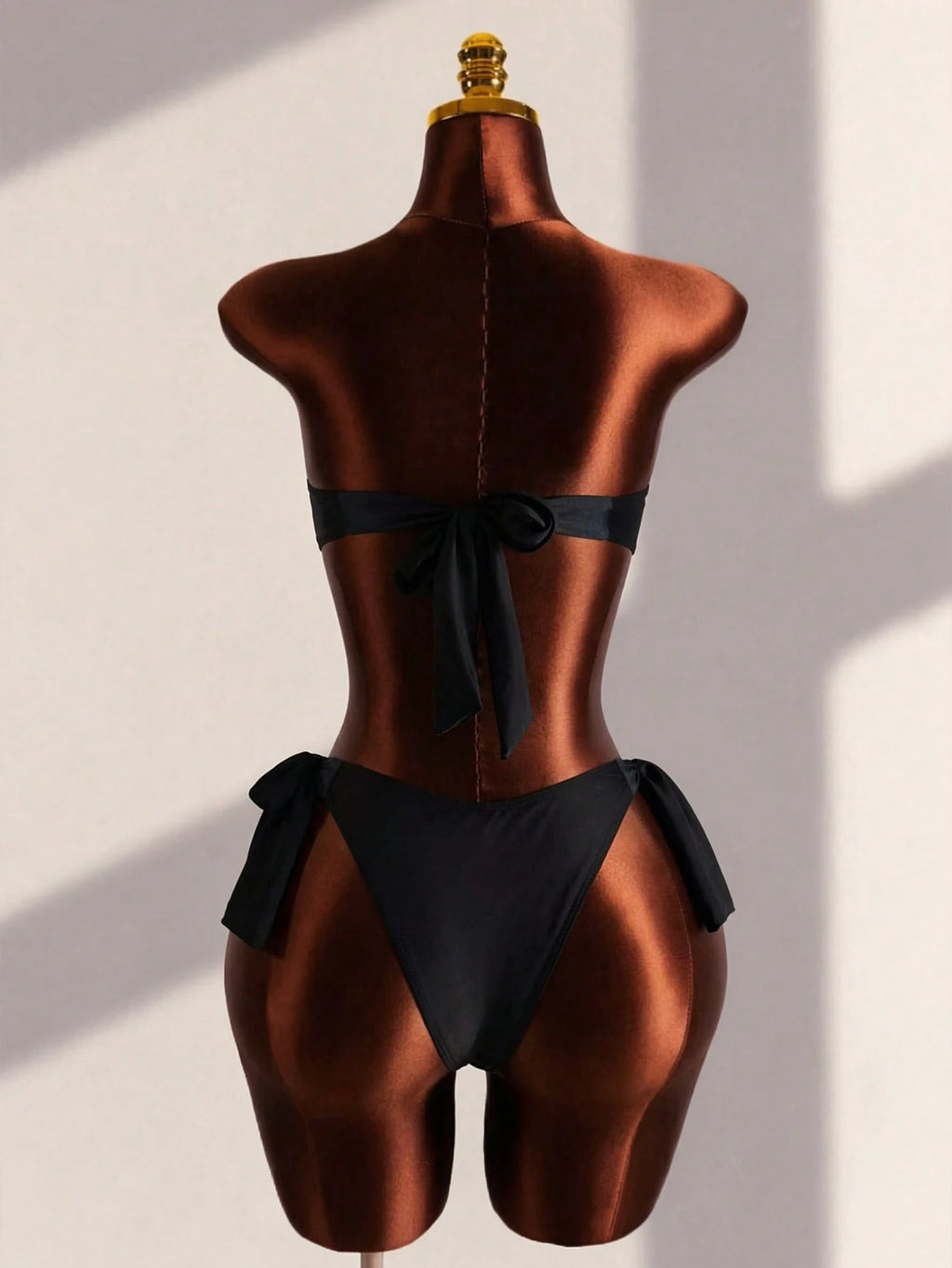 Swim SXY Women's Summer Beach New Sexy Leopard Floral Print Halter Backless Bikini And Side Tie Two Pieces - image 16