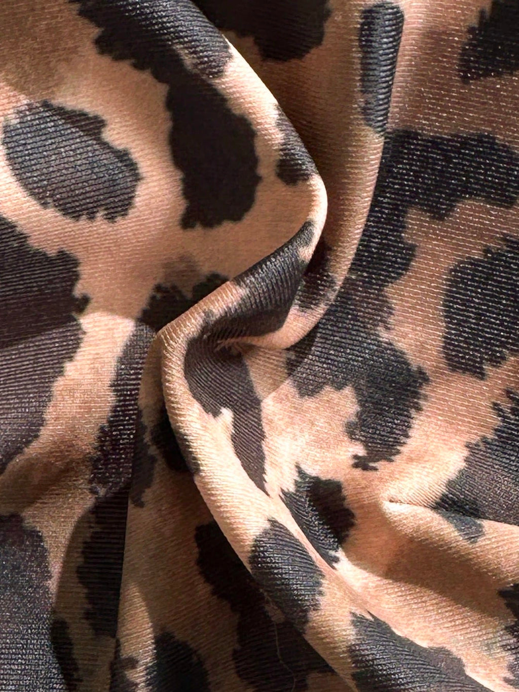 Summer Women's Fashion Sexy Leopard Print Black & Contrast Color