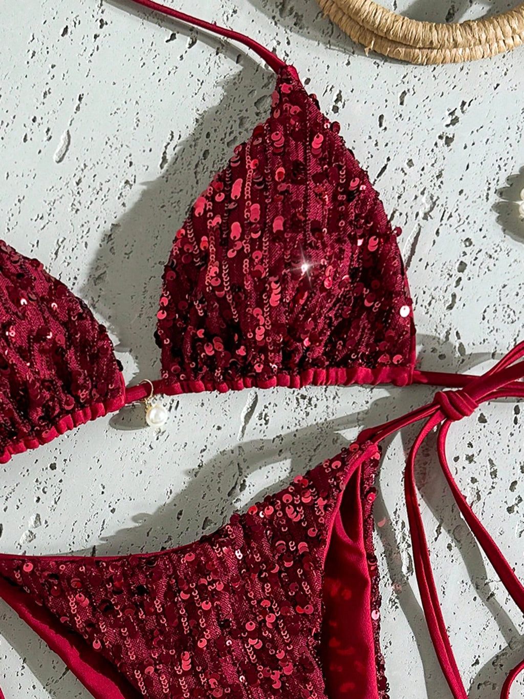 Costavie Hot Pink Summer Cute Beach Holiday Swimsuit,2-Piece