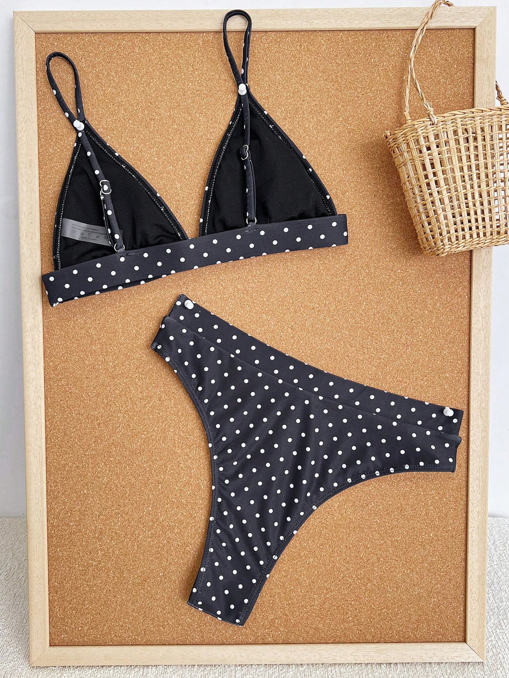 Swim Basics Springbreak Women's Colorblock Sexy Bikini Swimwear,