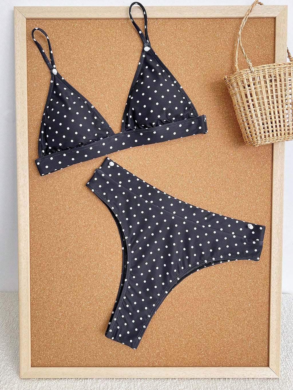 Swim Basics Springbreak Women's Colorblock Sexy Bikini Swimwear,