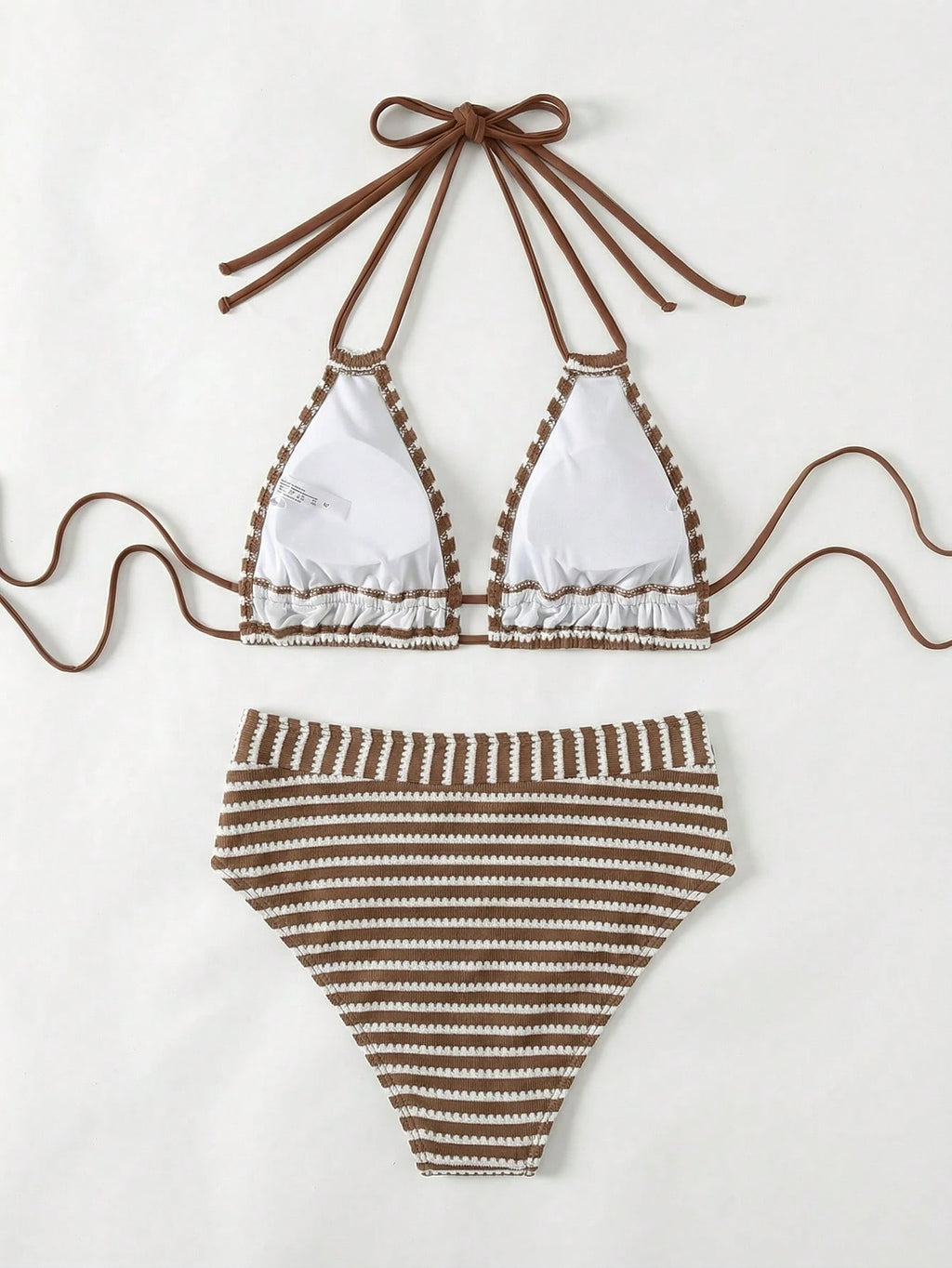 Zestiva 2026 New Women's 2-Piece Swimsuit Set With Line Contrast