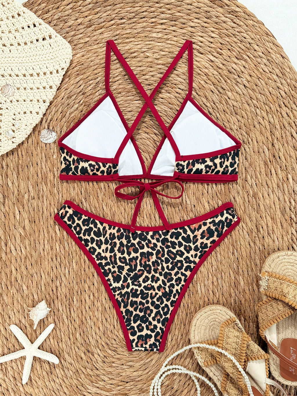 Swim Vcay 2026 Spring/Summer Sweet & Spicy Girl Vintage Triangle Bikini, Small C