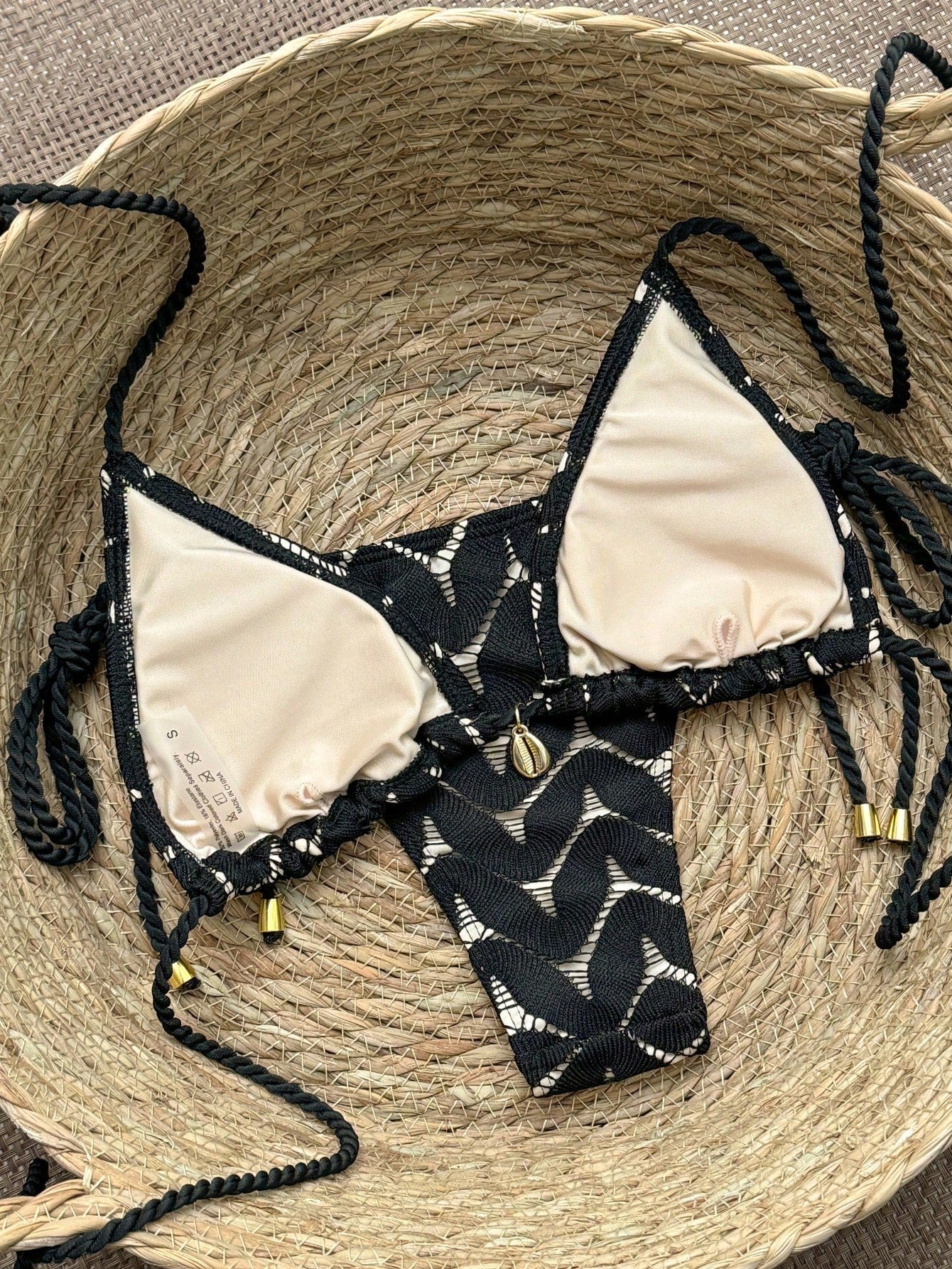 Women's 2026 New Fashion Chic Macrame Halter Neck Backless Swimwear