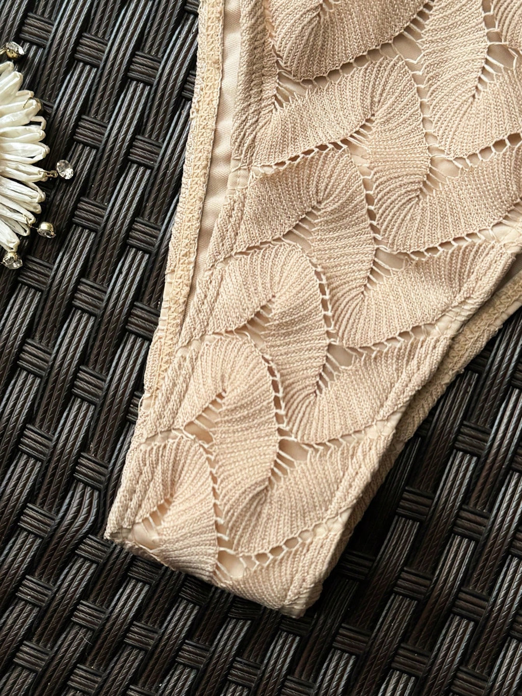 Women's 2026 New Fashion Chic Macrame Halter Neck Backless Swimwear