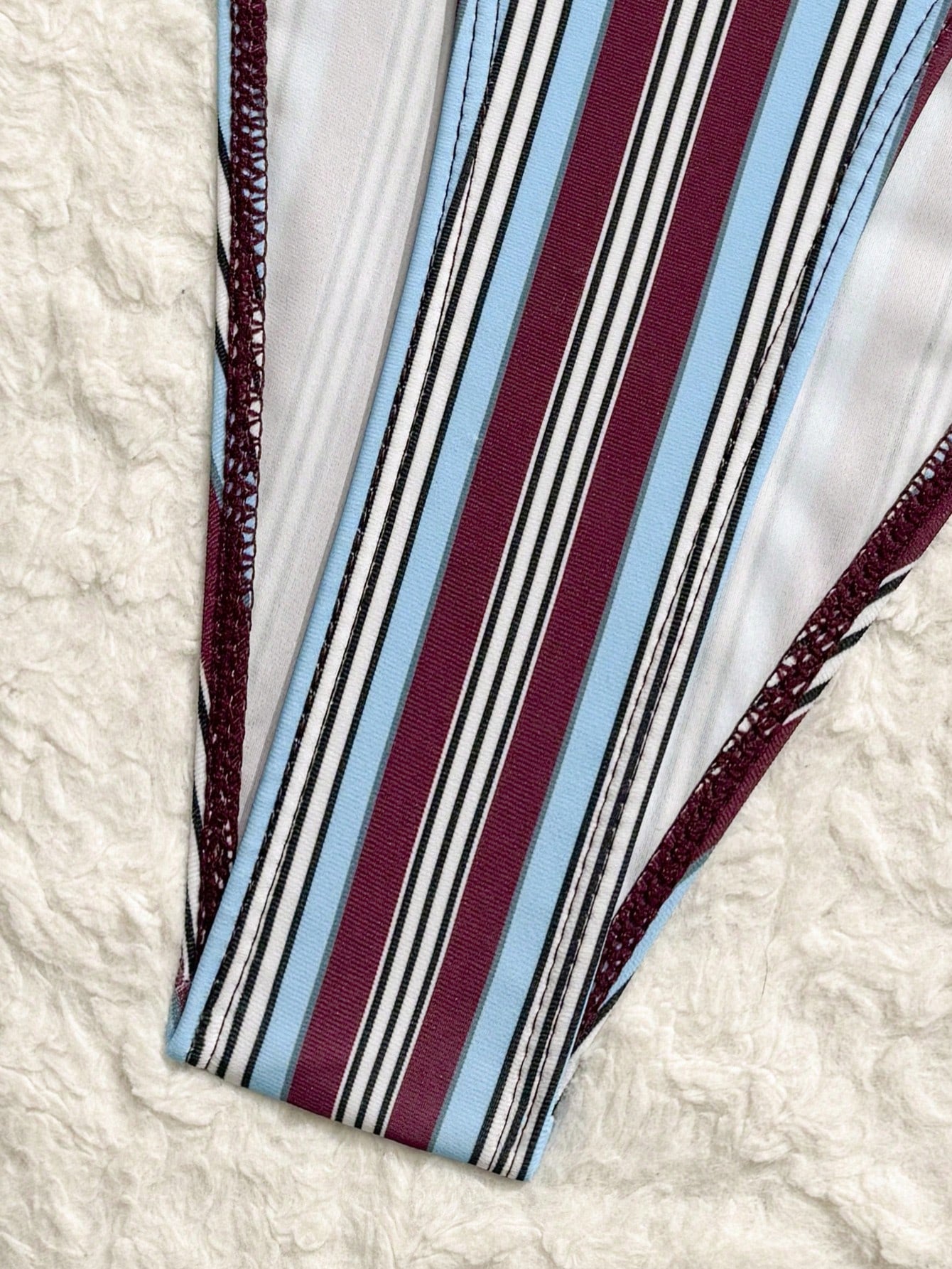 Costavie Blue And White Striped Summer Casual Holiday Pool Party