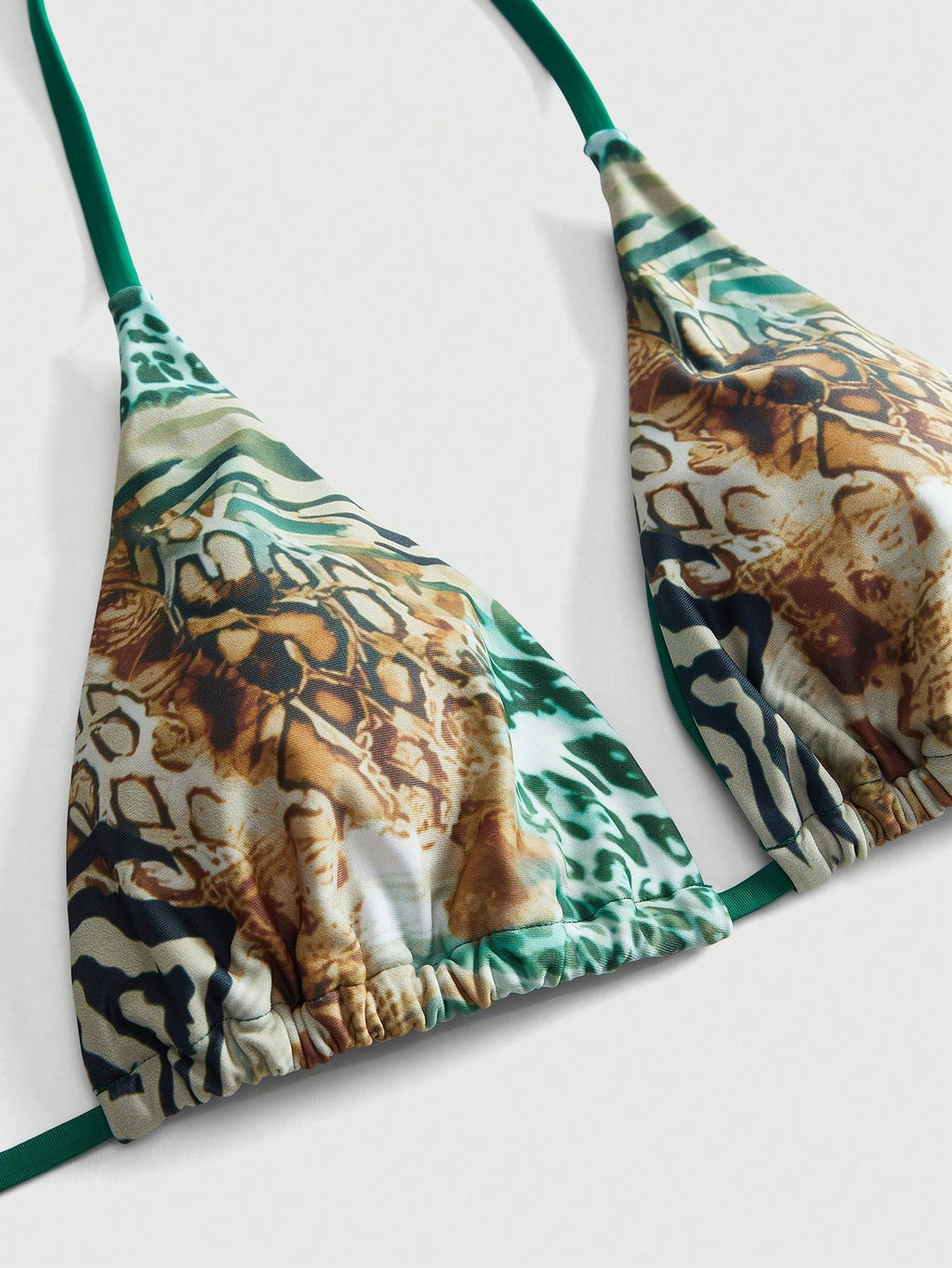 Avant 2025 Sexy Vintage Leopard Print Pattern Bikini 2 Pieces Set For