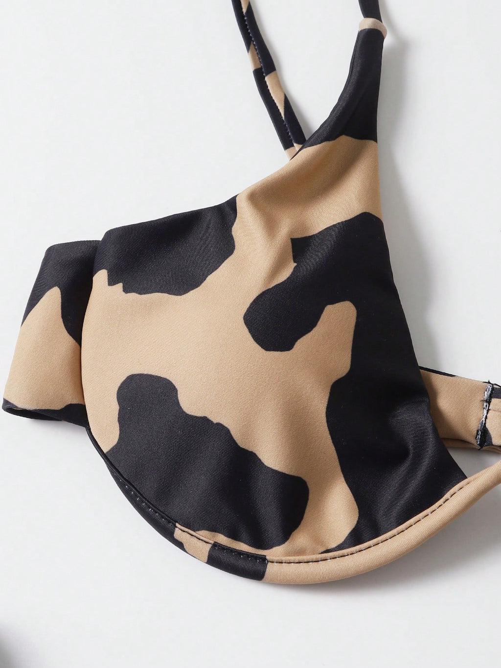 Swim Summer Beach 3packs Cow Print Underwire Bikini Set & Beach Skirt - image 6