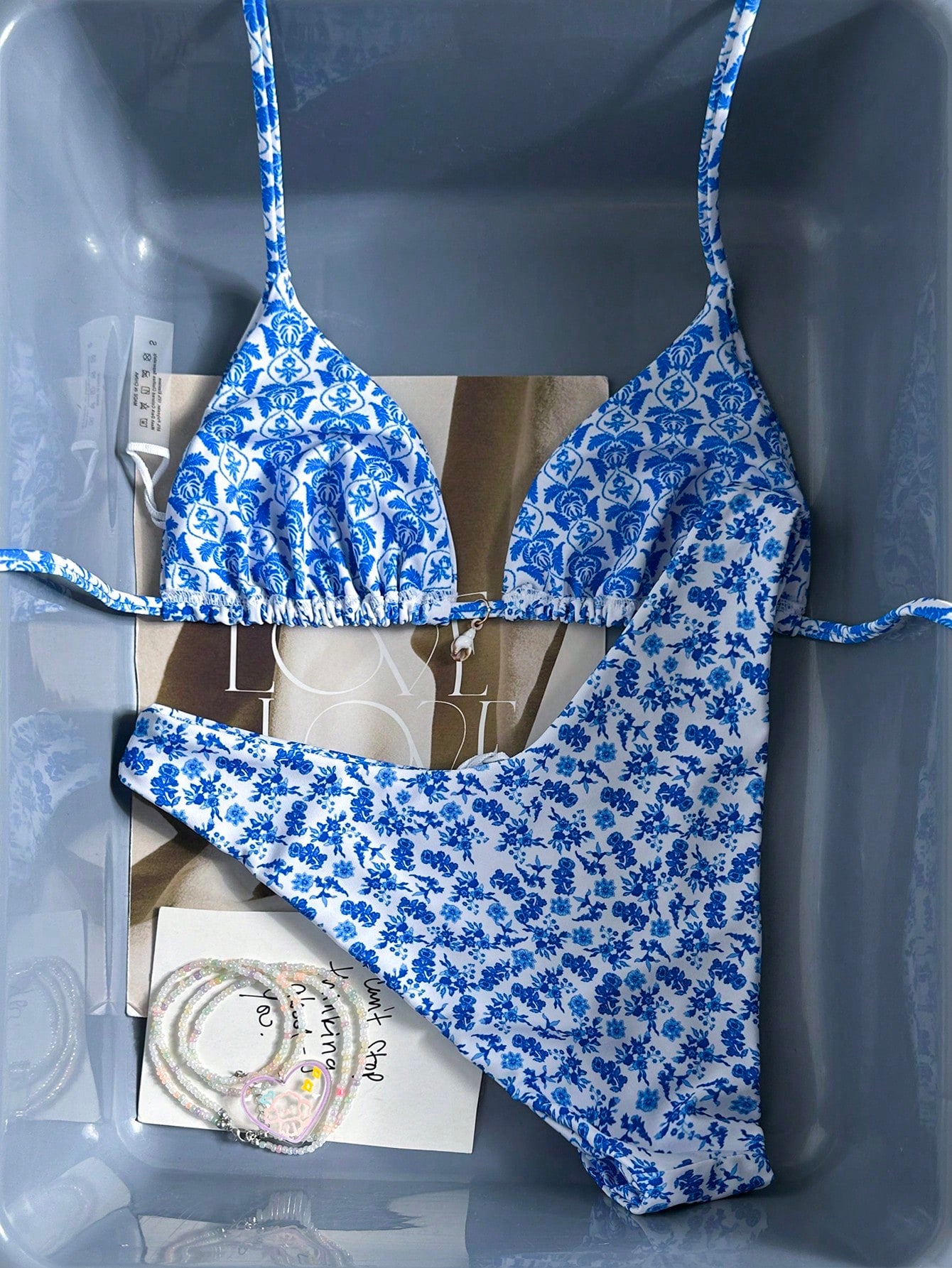 Swim Mod 26SS Spring/Summer Beach Vacation Holiday Light Blue Shell