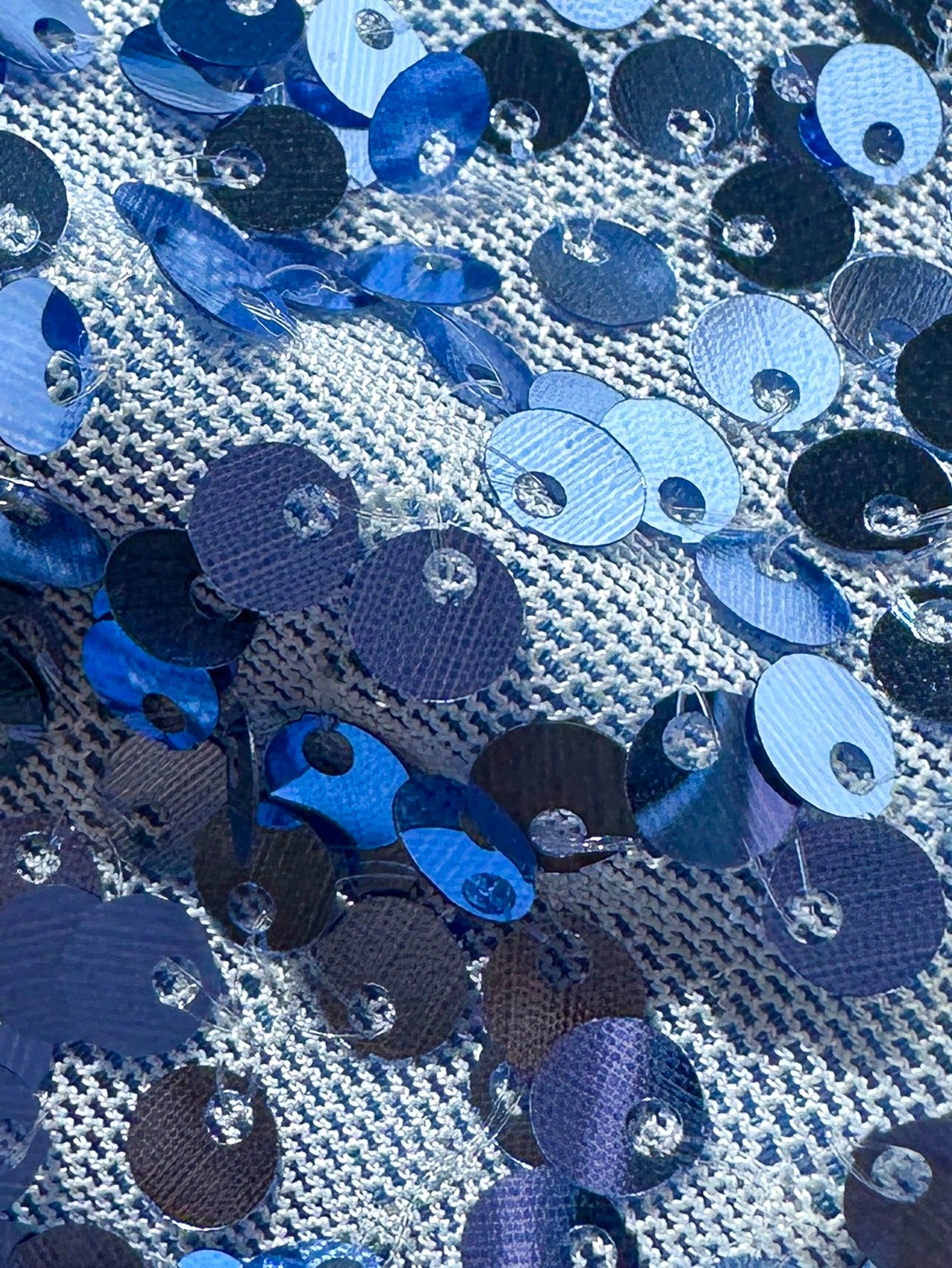 Costavie 2pcs Spring/Summer Beach Vacation Sequin Textured Fabric
