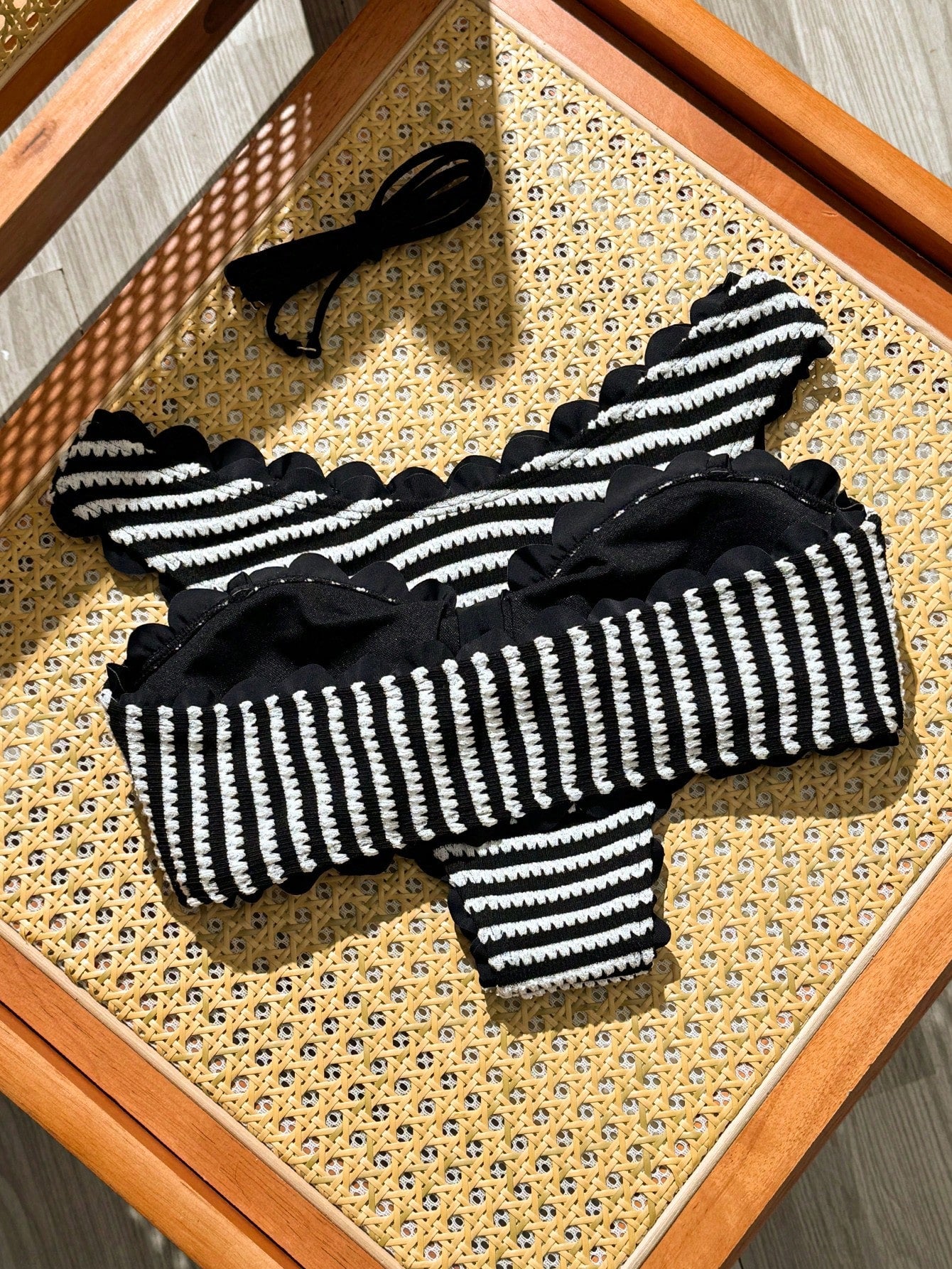 Swim Vcay 2026 New Spring/Summer Women 2 Pieces Swimwear, Elegant Casual Beach Vacation Swimwear Set - image 2