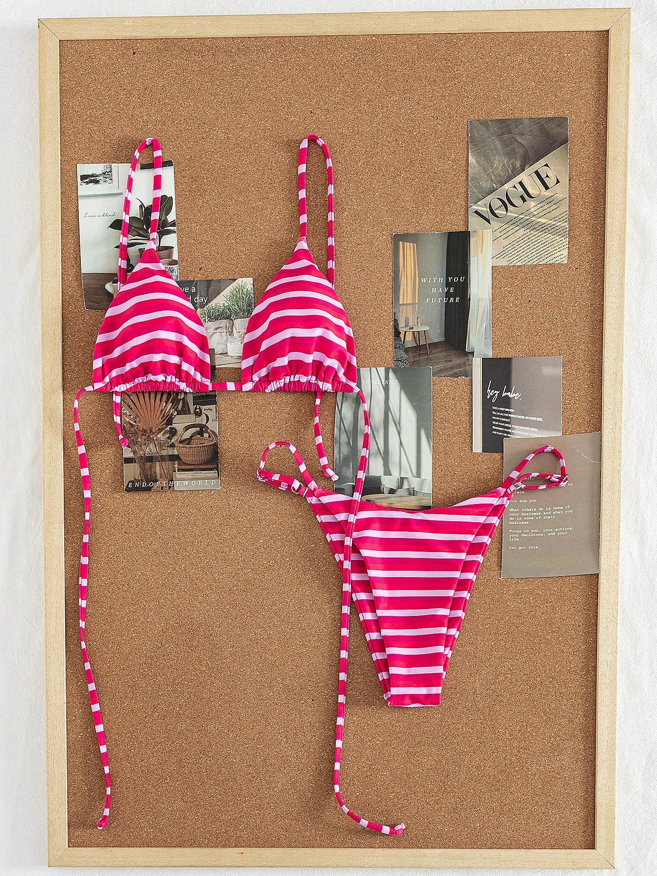 Women's Printed Halter Tie 2 Pieces Swimwear: Sexy Fashion Elegant