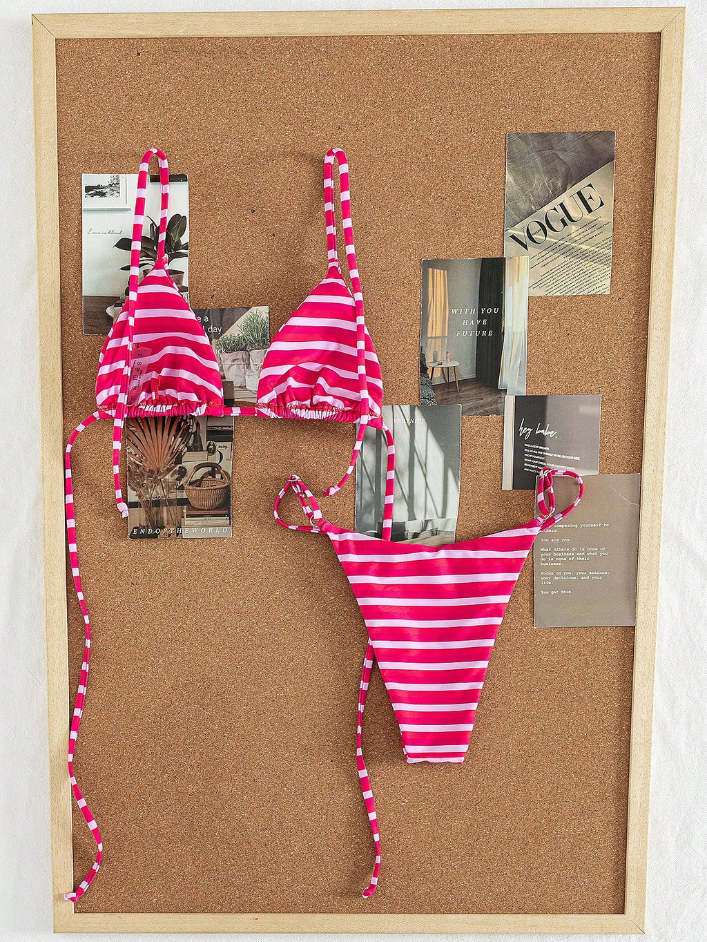 Women's Printed Halter Tie 2 Pieces Swimwear: Sexy Fashion Elegant