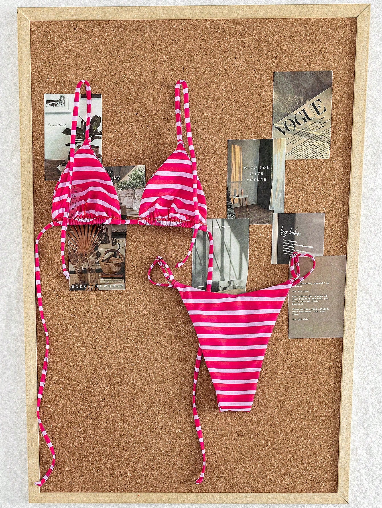 Women's Printed Halter Tie 2 Pieces Swimwear: Sexy Fashion Elegant