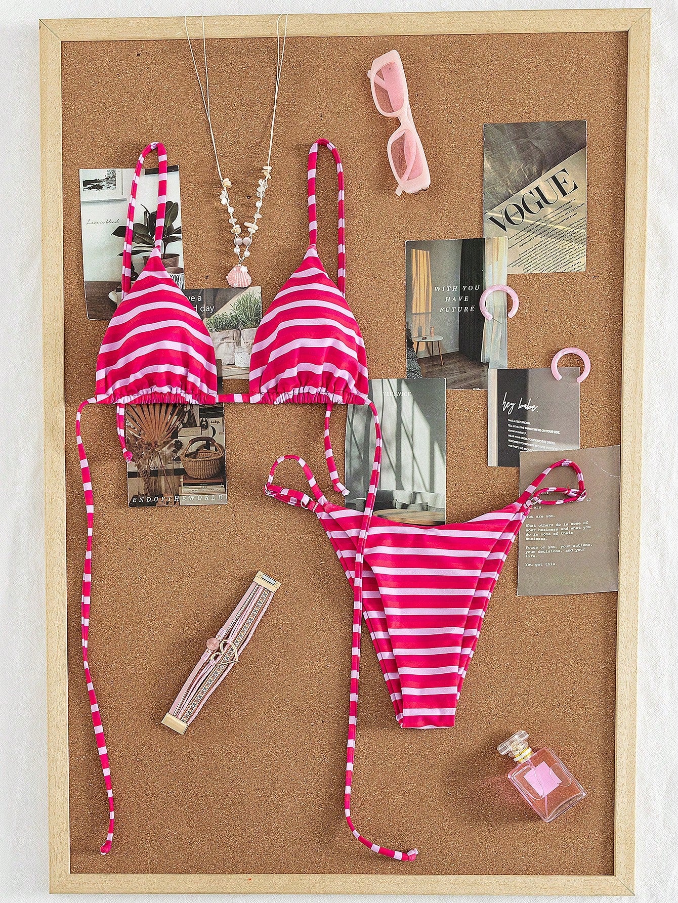 Women's Printed Halter Tie 2 Pieces Swimwear: Sexy Fashion Elegant