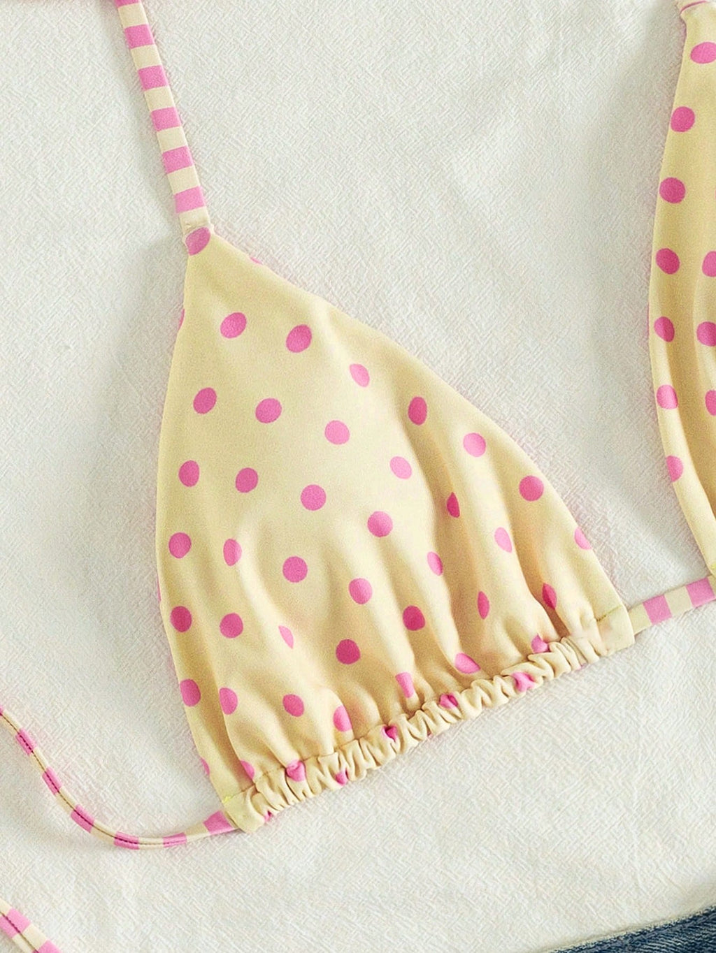 2026 Women's Random Print Spaghetti Strap Sexy Bikini Swimwear Set,