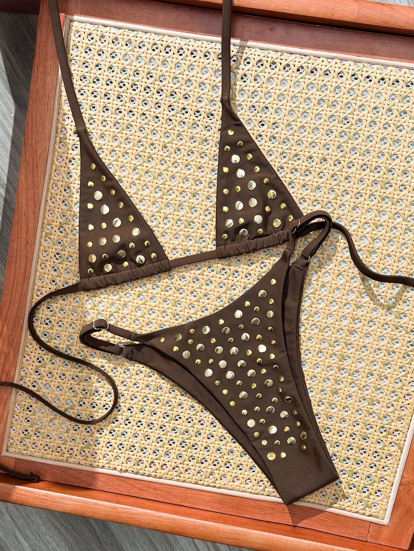 Swim Vcay 2026 Spring/Summer New Women's Colorblock Giraffe Print