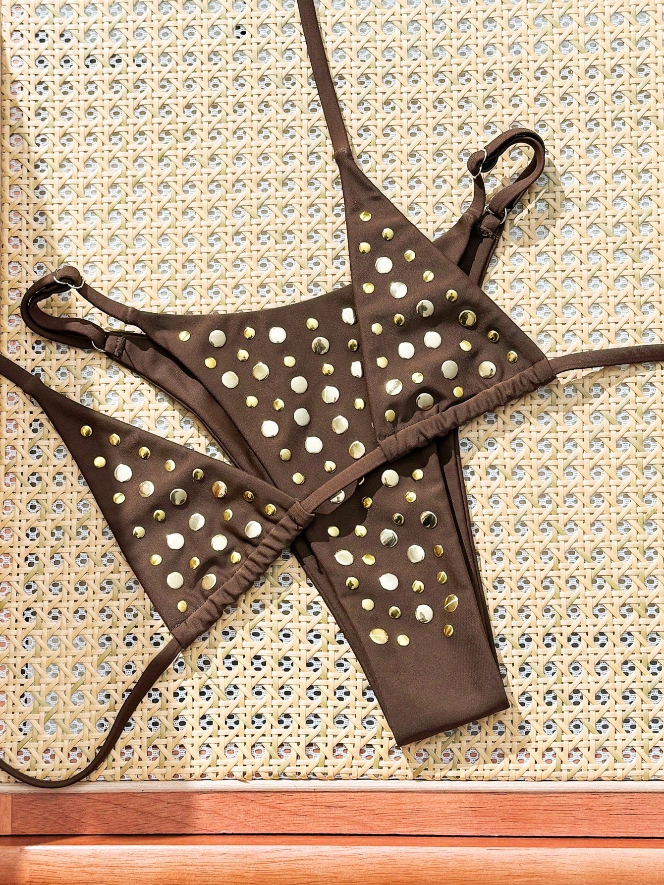 Swim Vcay 2026 Spring/Summer New Women's Colorblock Giraffe Print