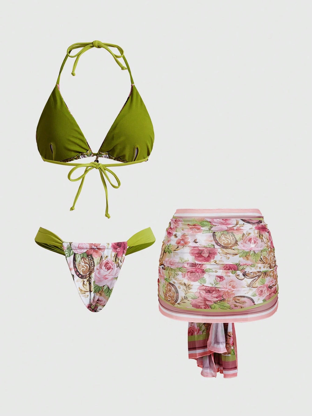 Avant 2026 Trending 3 PiecesSwimsuit Set, Sexy & Fashionable,
