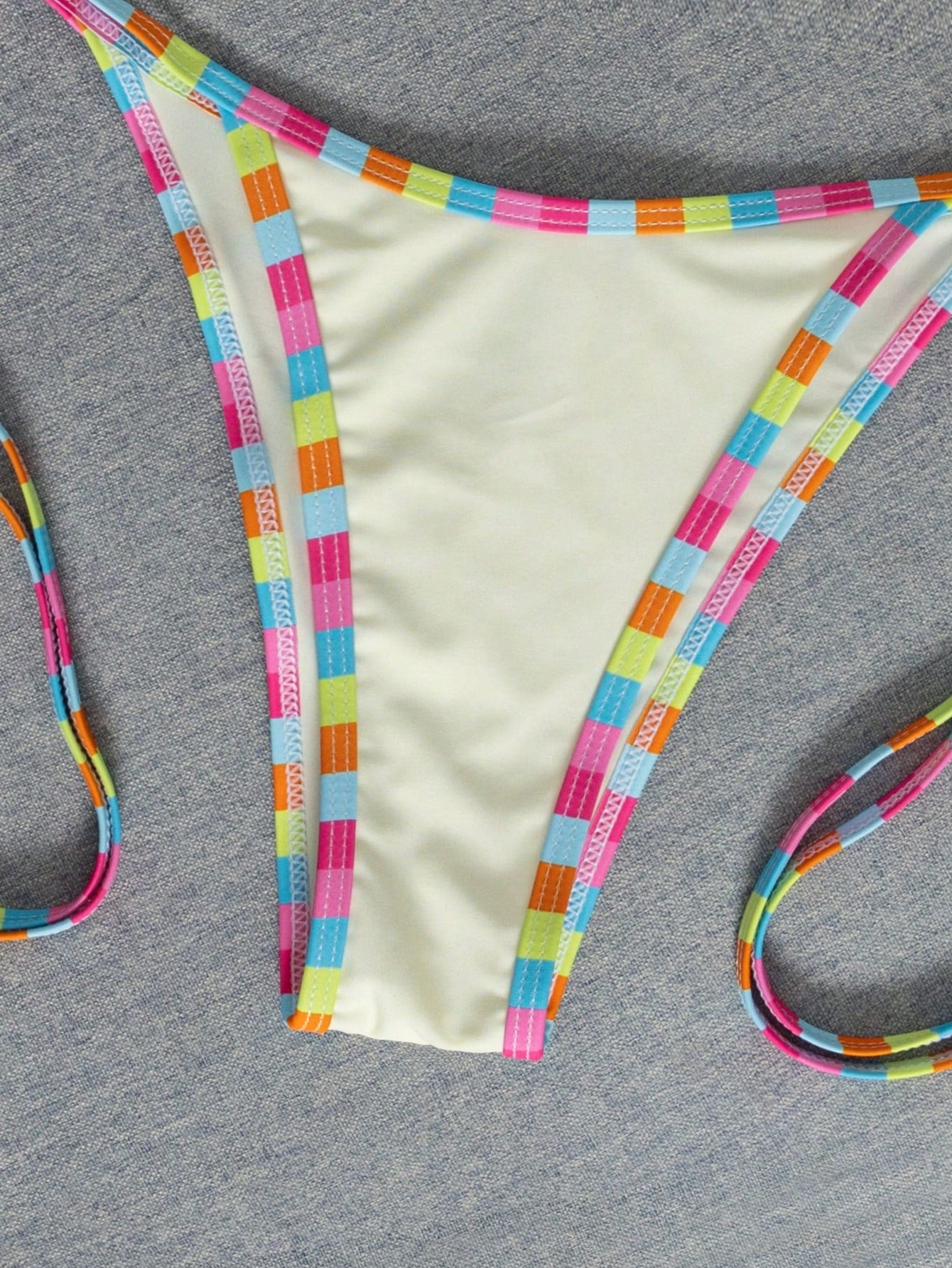 Women's Polka Dot Sexy Bikini Set Set, Halter Tie Back Swimwear, High