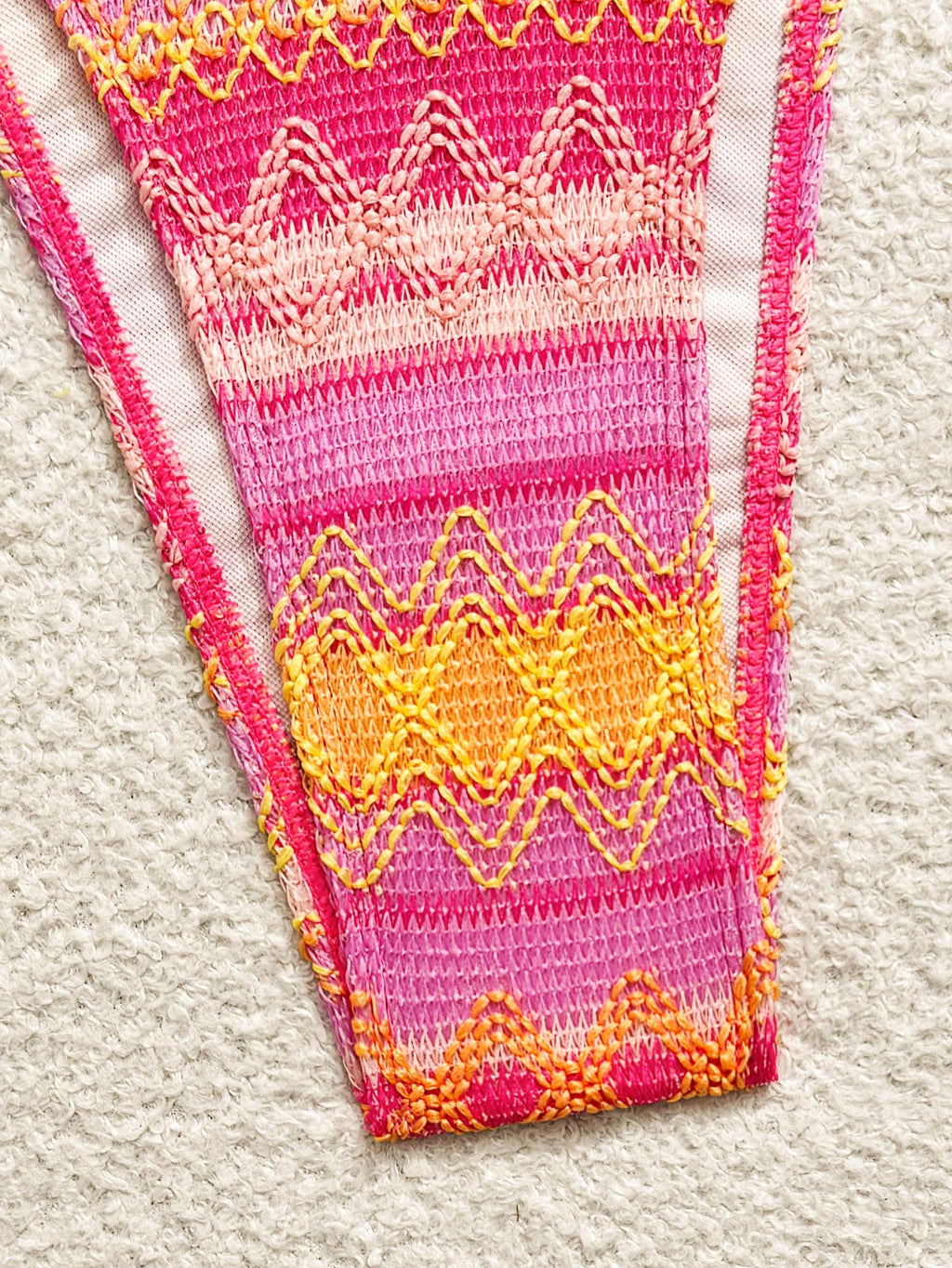 Vaytide Summer New Textured Vintage Fabric Beach Sexy Backless Tie