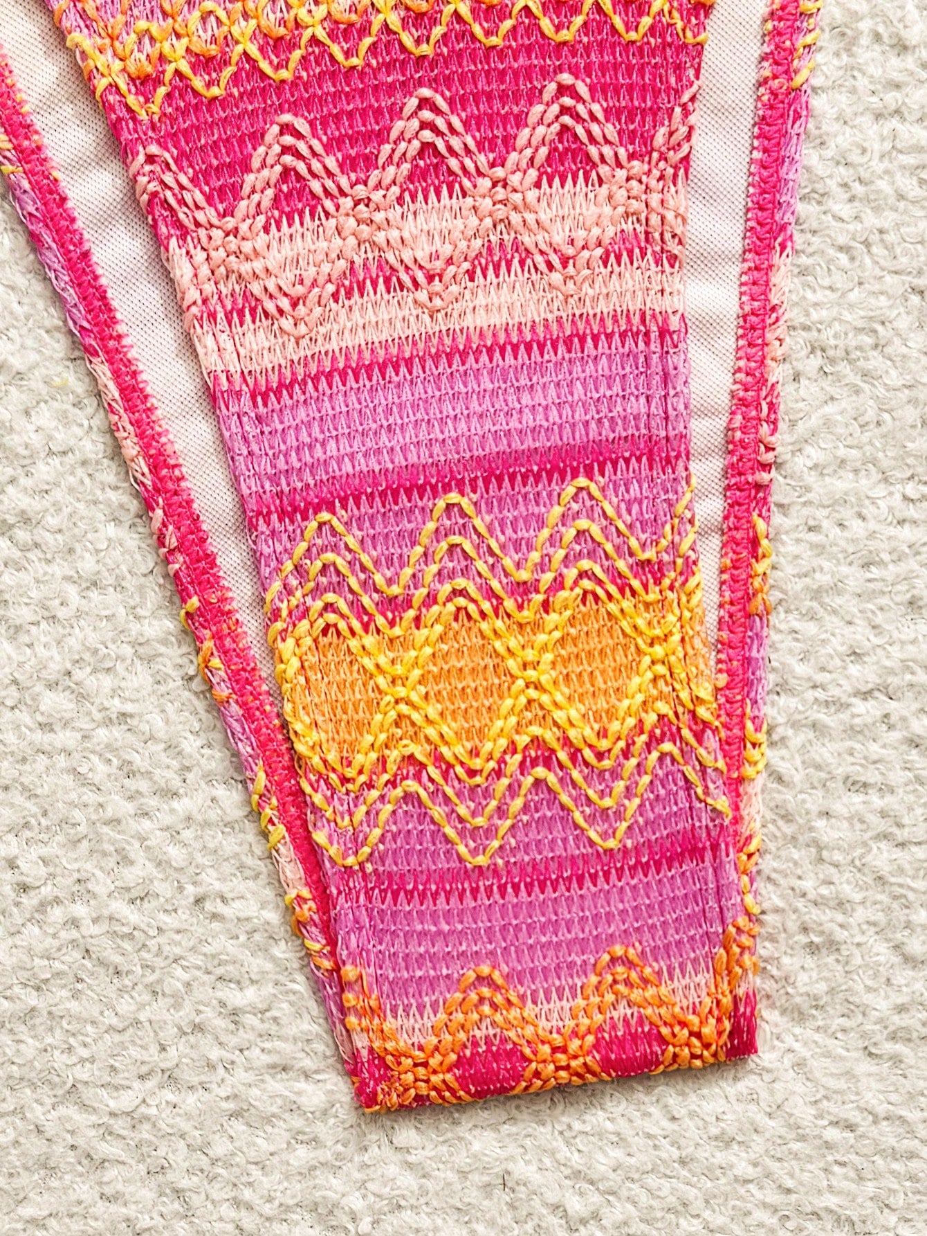 Vaytide Summer New Textured Vintage Fabric Beach Sexy Backless Tie