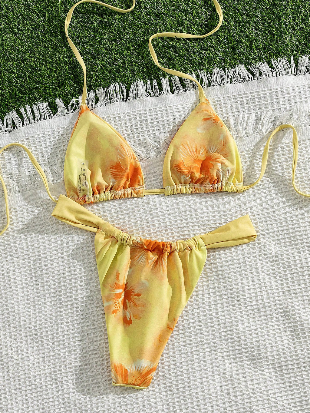 Swim Vcay Summer Vacation Sexy Fashion All-Over Fruit & Vegetable