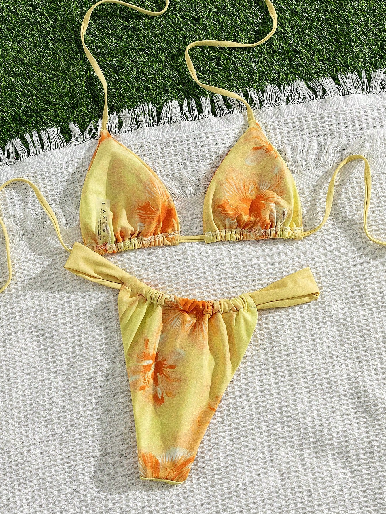 Swim Vcay Summer Vacation Sexy Fashion All-Over Fruit & Vegetable