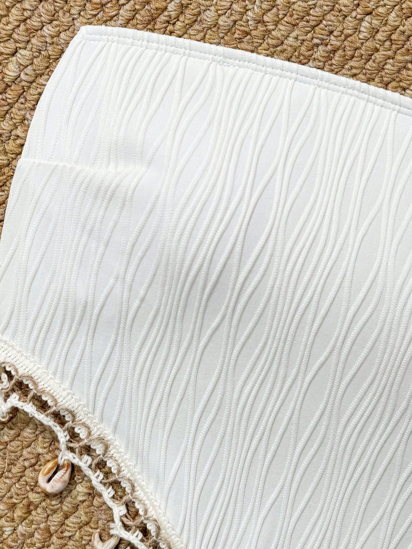 Vaytide Women's White Summer Boho Holiday Party Textured