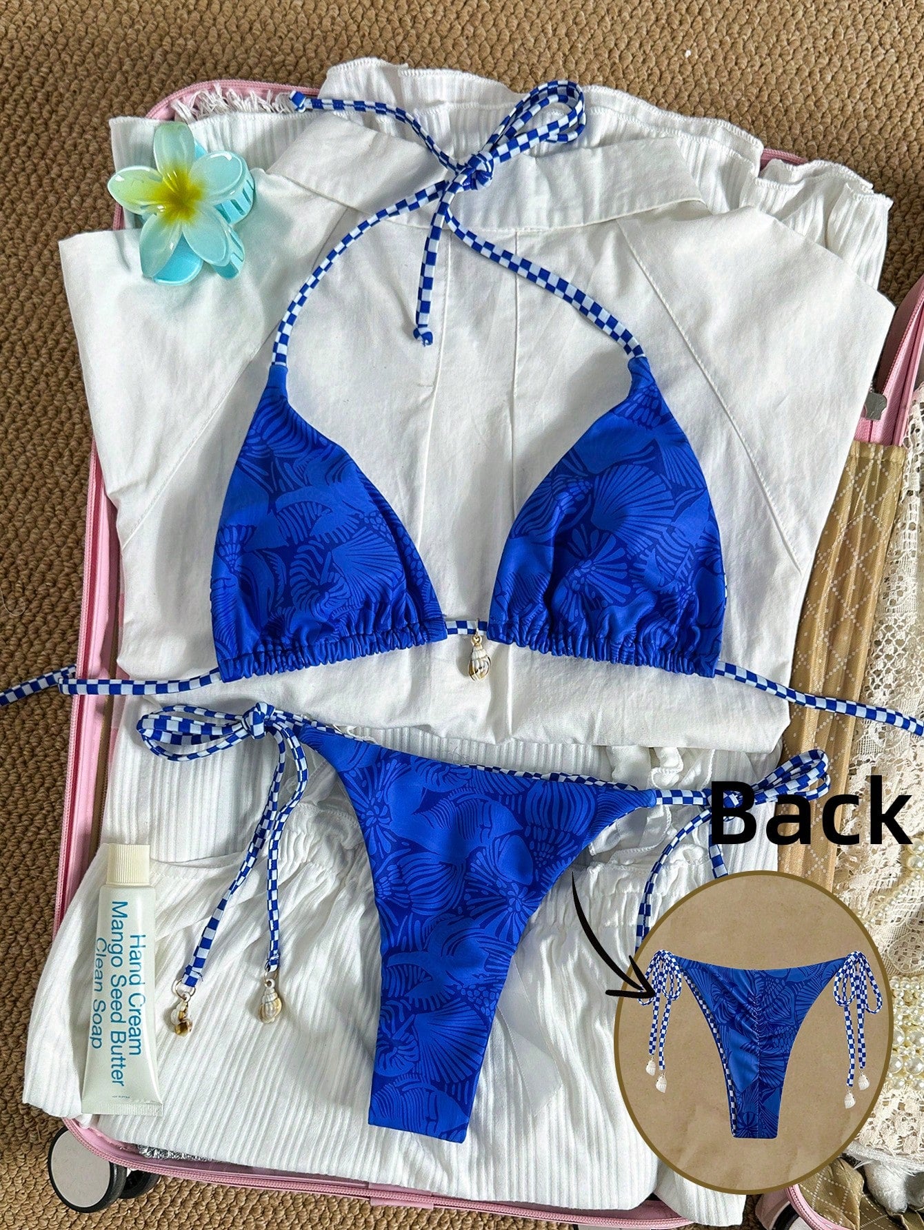Swim Chiccia Springbreak Women Summer Random Floral Printed Metal