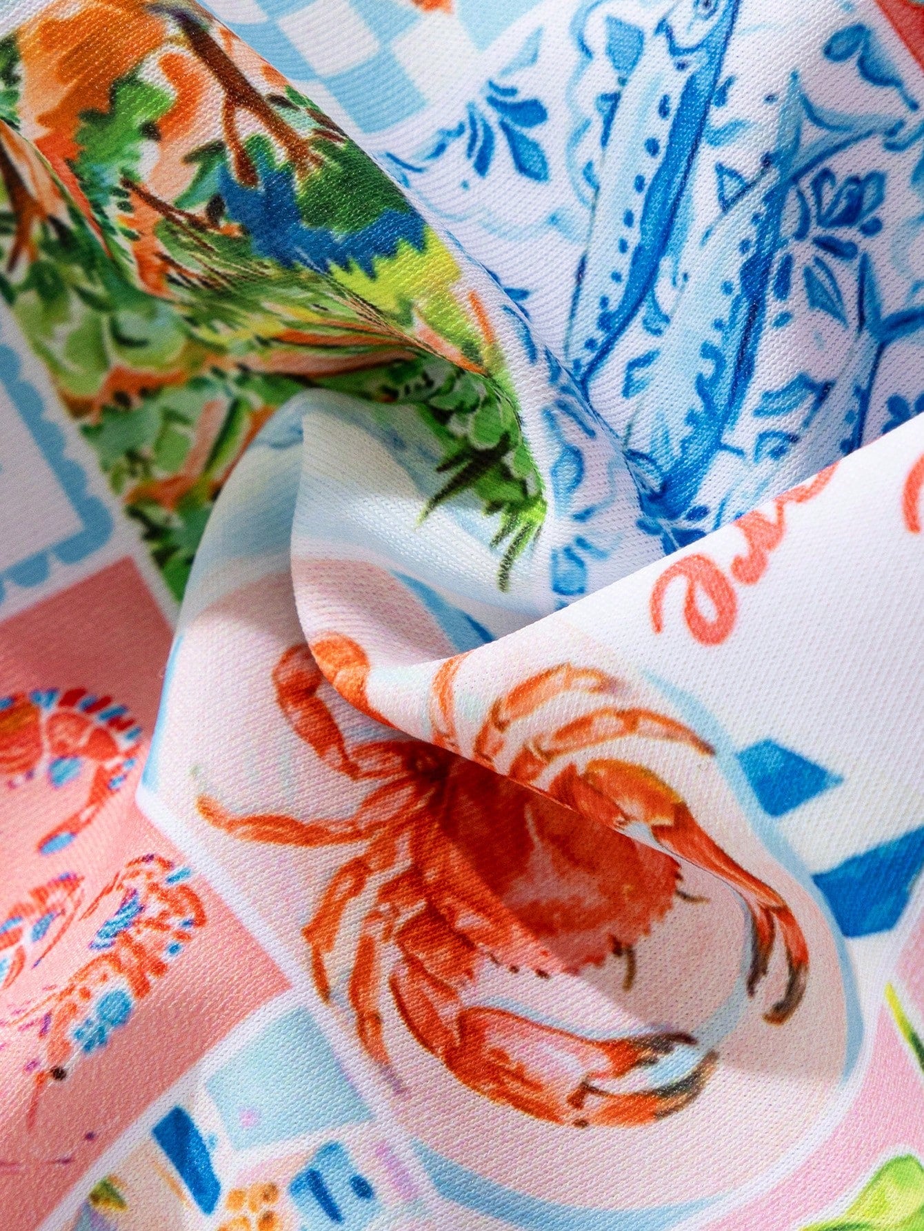 Swim Mod Summer Vacation Sexy Fashion All-Over Ocean Element