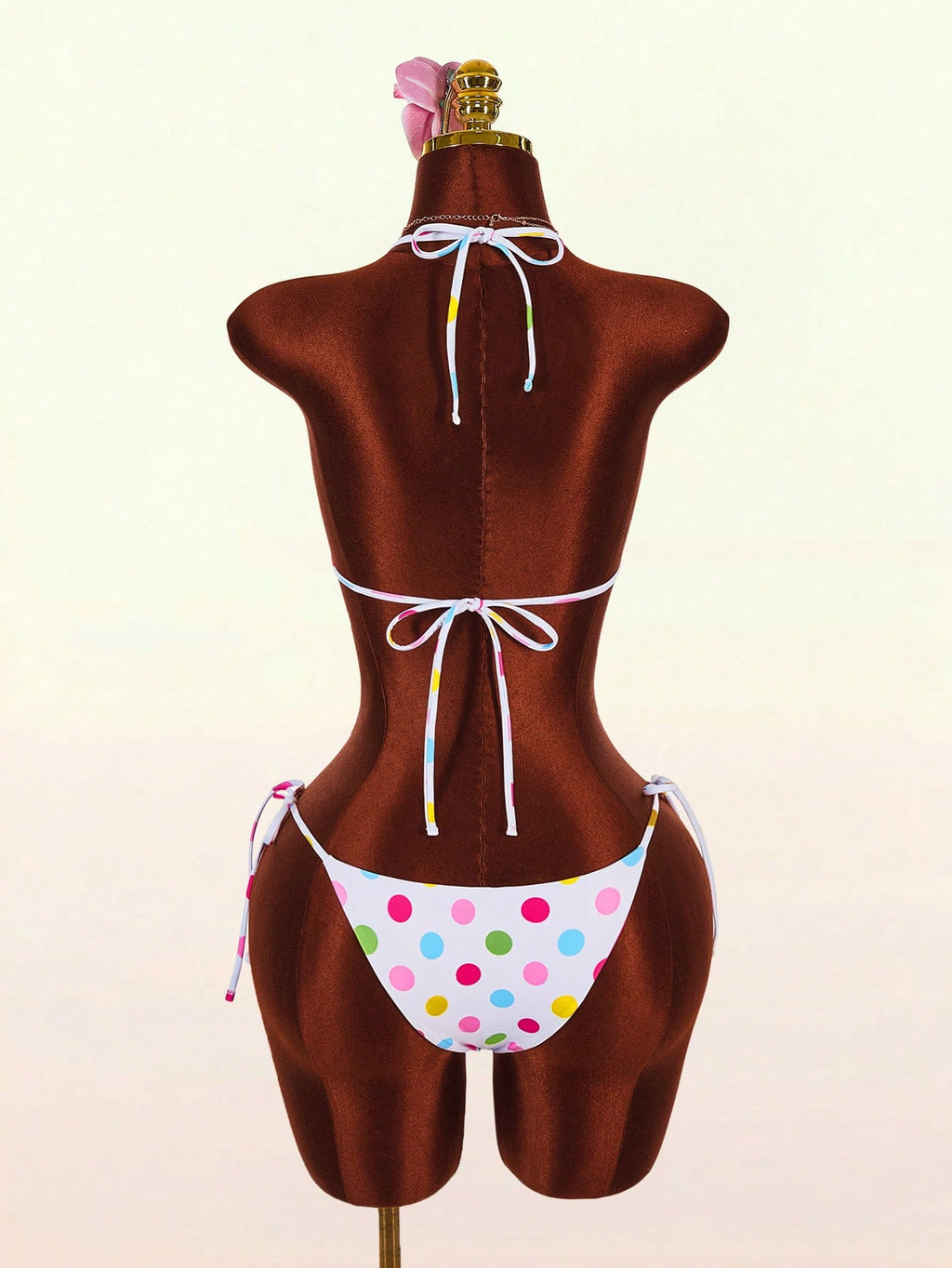 Amplova Women's Leopard Print Reversible Bikini Set, Sexy & Stylish,