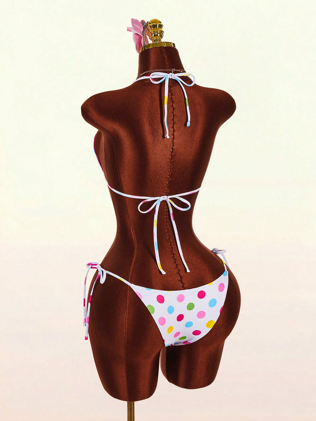 Amplova Women's Leopard Print Reversible Bikini Set, Sexy & Stylish,