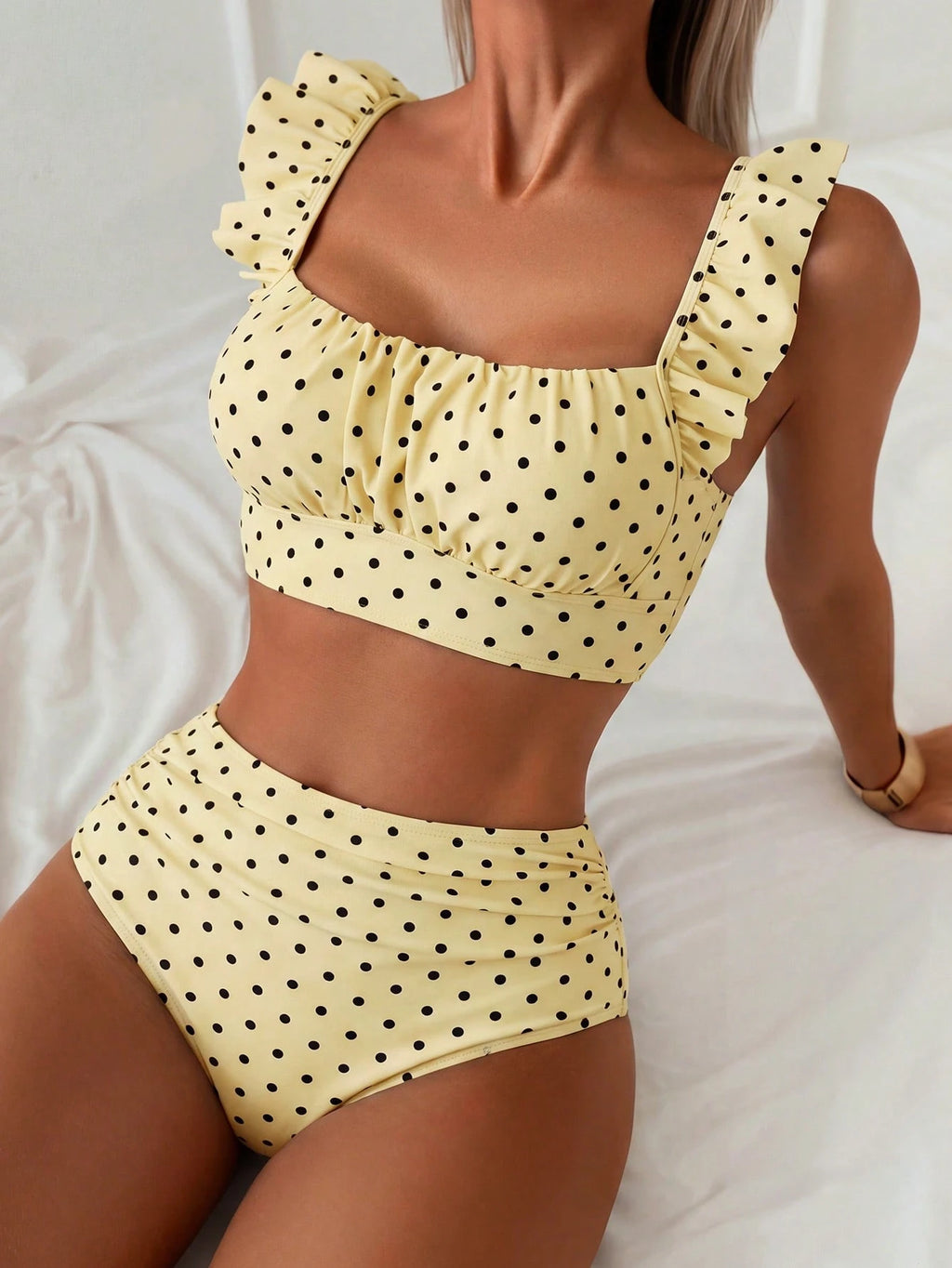 Swim Basics 2pcs Women's Pink Summer Cute Beach Party Holiday Holiday